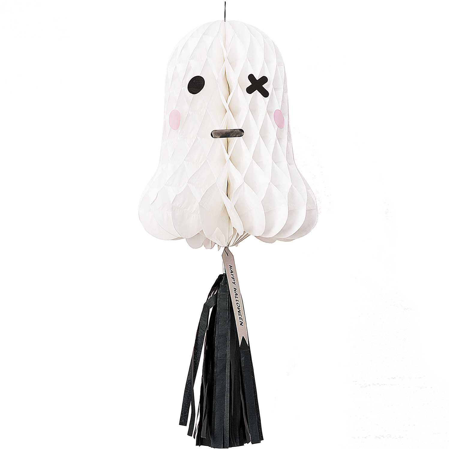 Rico Design Wabenpapierfigur mit Quaste Gespenst 24x59cm - Image 2