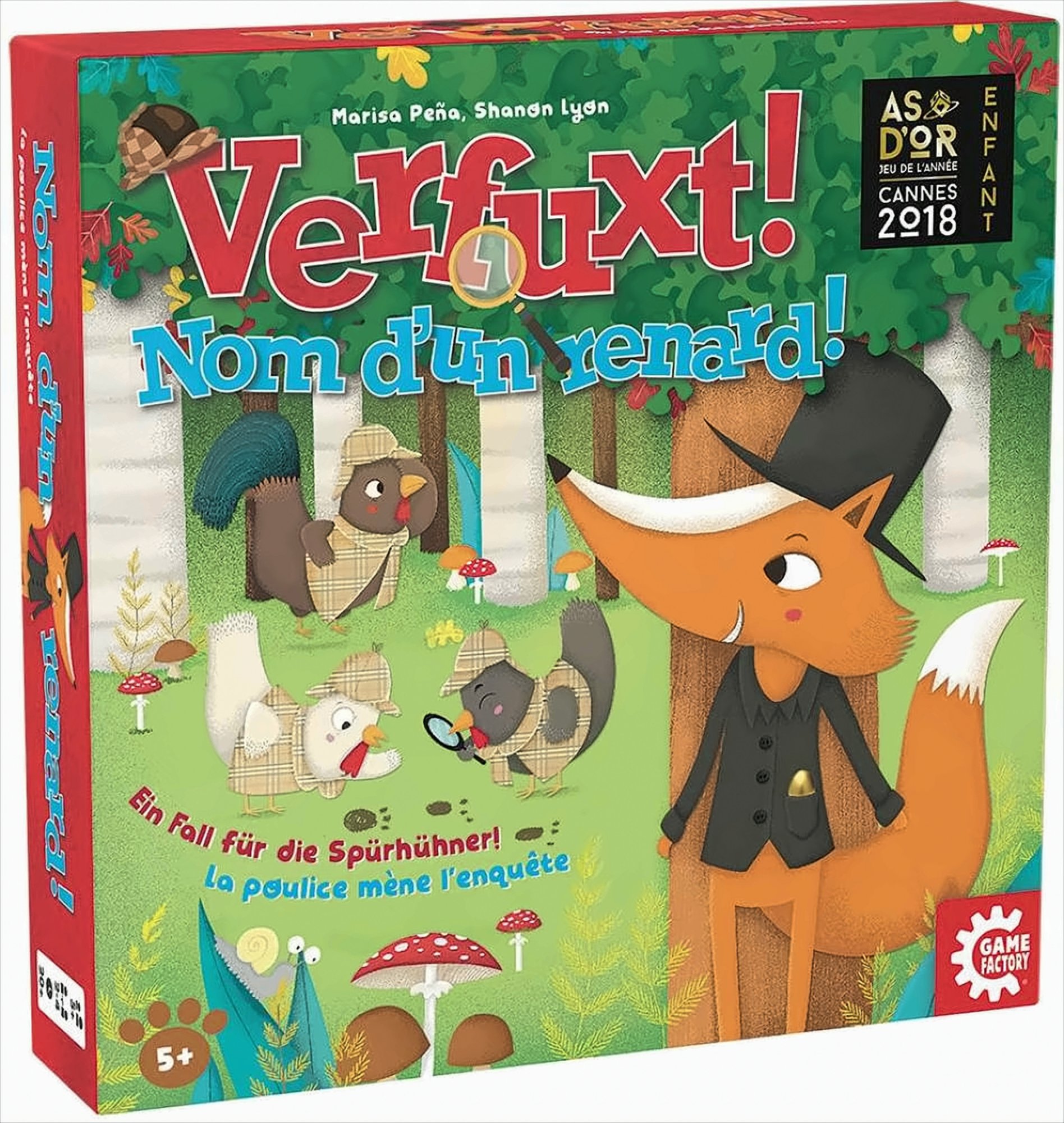 Game Factory Mehrfarbig Verfuxt! (Mult) (Deutsch, Französisch, Italienisch, 2 - 4 Spieler) - Bild 3