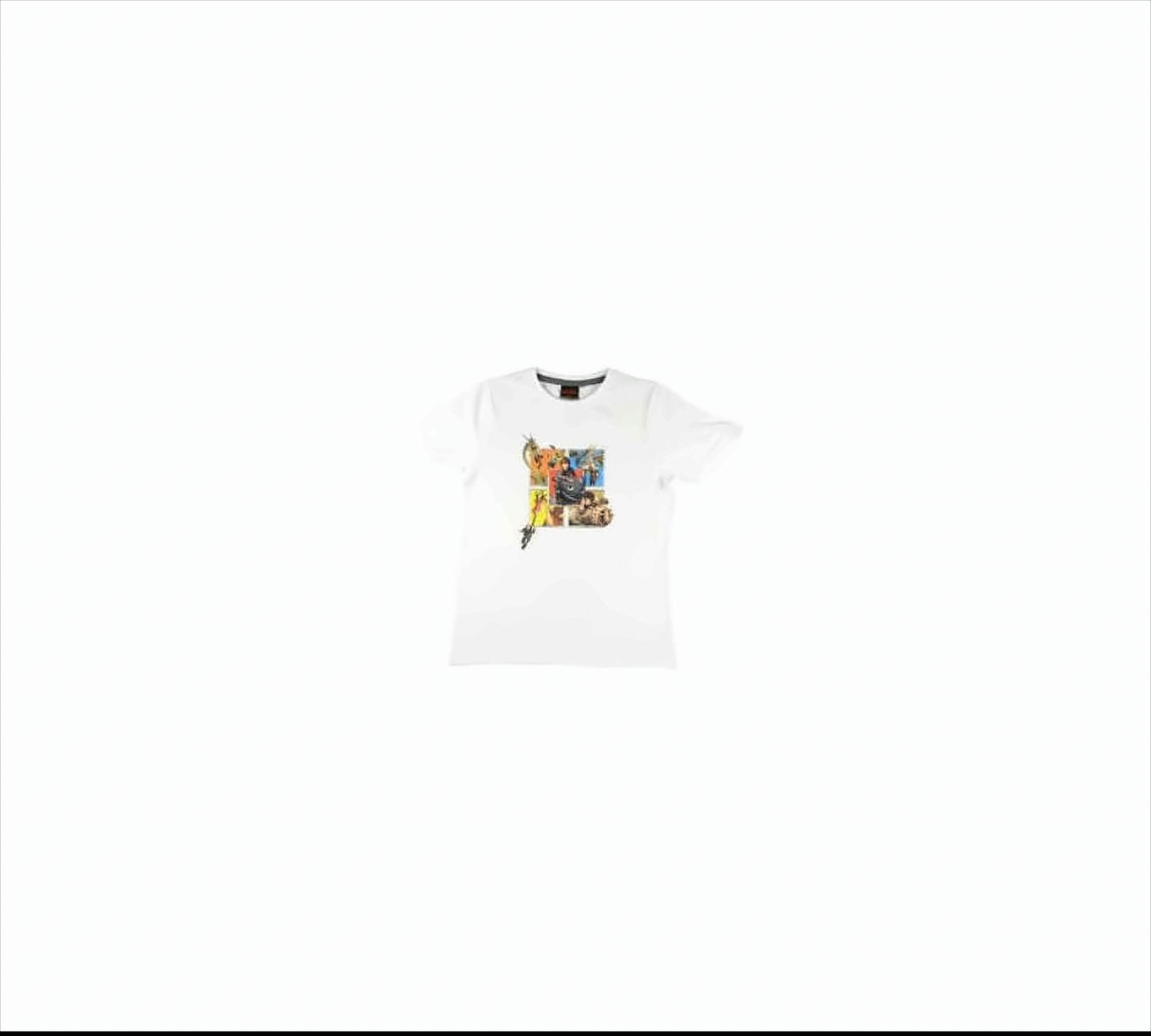 Dragons T-Shirt Charaktere 152/158 Weiß