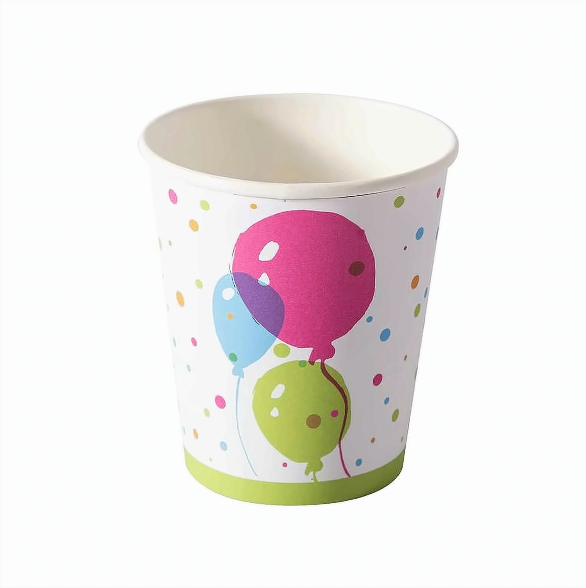Duni Mehrfarbig Einweggeschirr, Becher Splash Balloons 20 Cl, 10 Stück (10X) - Image 3