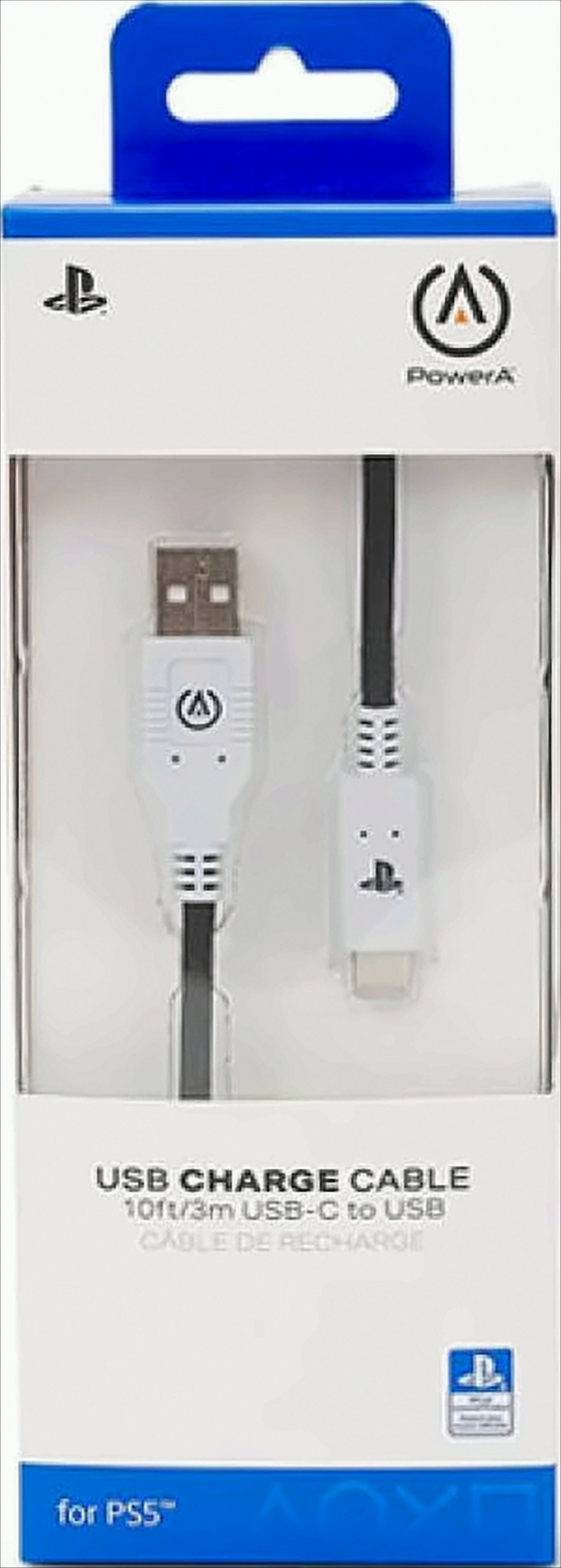 PowerA Off. Lic.USB-C Charge Cable (PS5), Gaming Controller Zubehör, Schwarz - Image 3