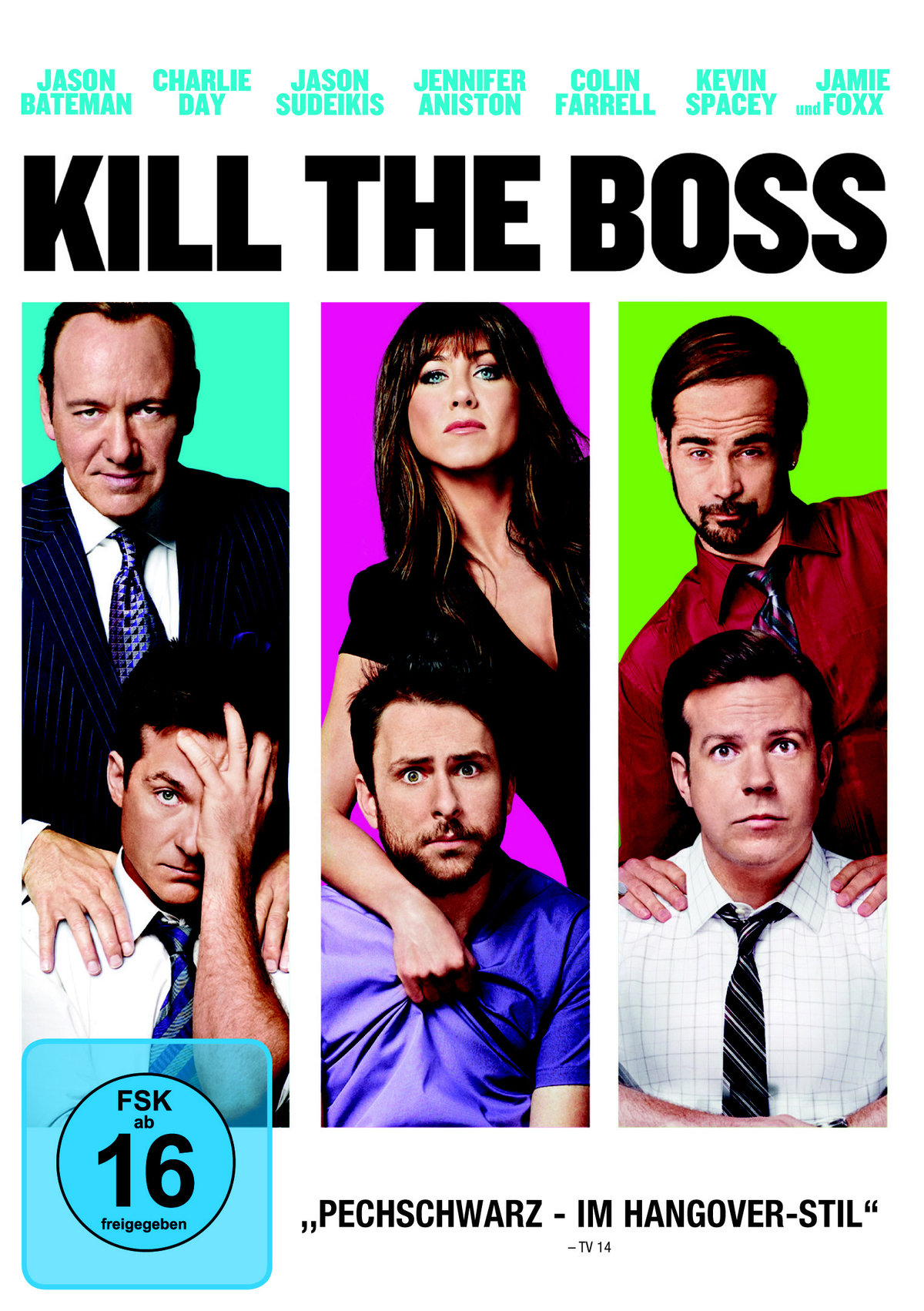 Kill the Boss DVD Jason Bateman Kevin Spacey Jennifer Aniston FSK 16 - Bild 4