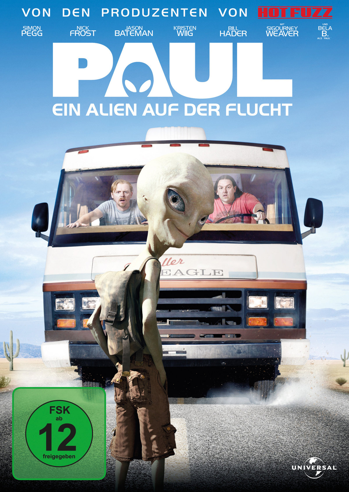 Paul Ein Alien auf der Flucht - Sigourney Weaver - DVD - OVP - NEU - Bild 4
