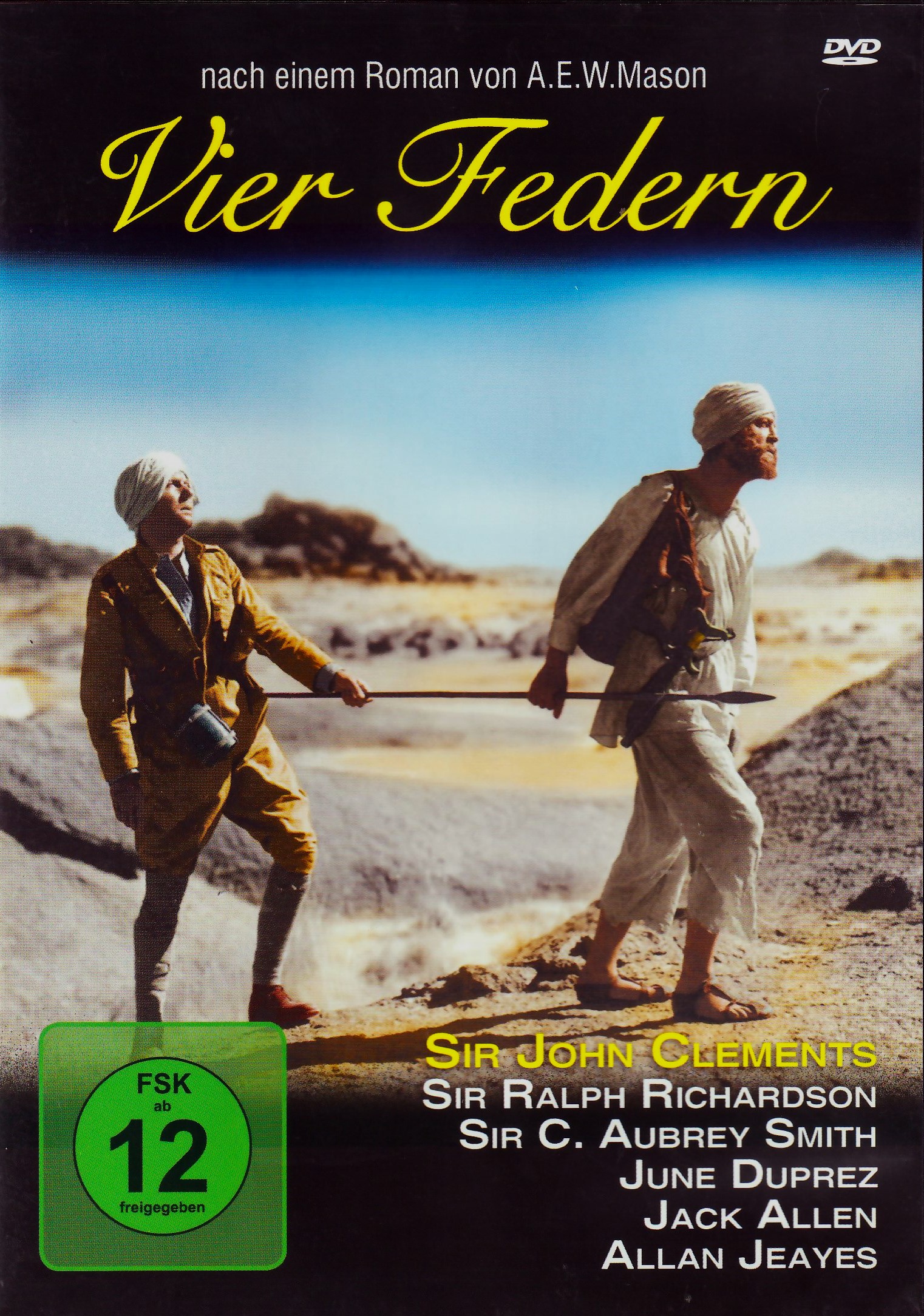 Vier Federn 1939 DVD Zoltan Korda John Clements Ralph Richardson A.E.W. Mason - Bild 5