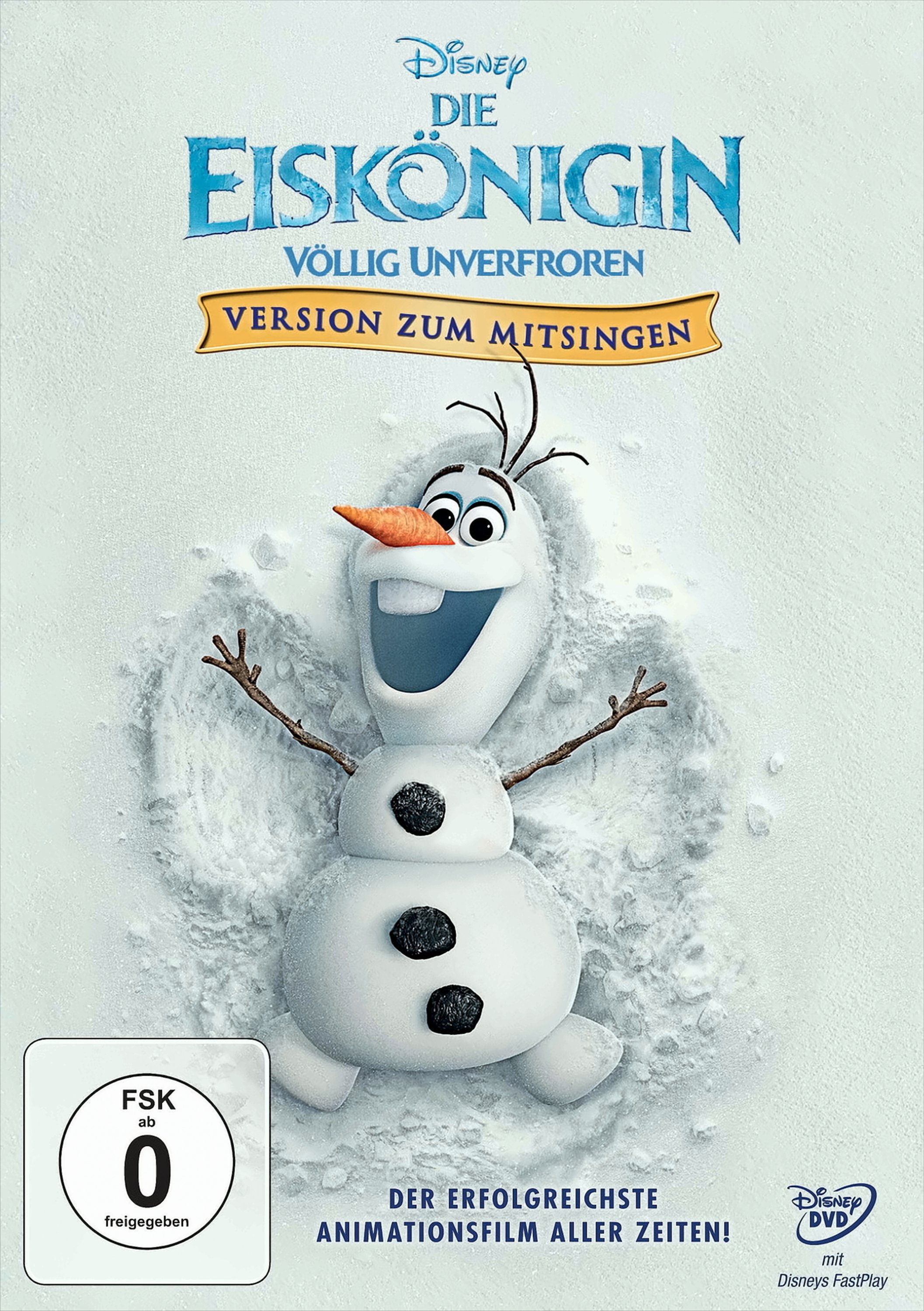 DVD Die Eiskönigin - Völlig unverfroren (Version zum Mitsingen) Gebraucht - gut - Bild 6