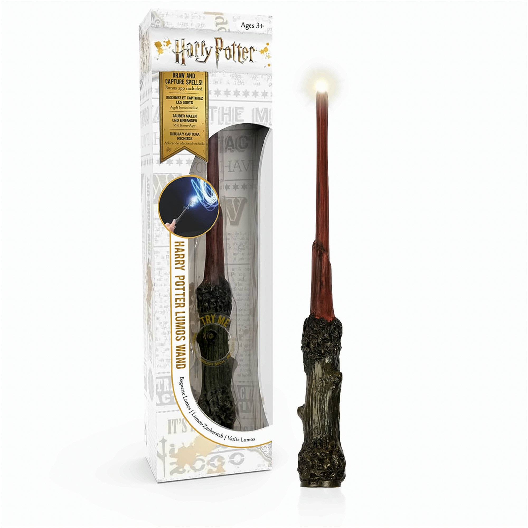Waiky Harry Potter Zauberstab mit LED-Spitze aus Harz ca. 18 cm - Image 3