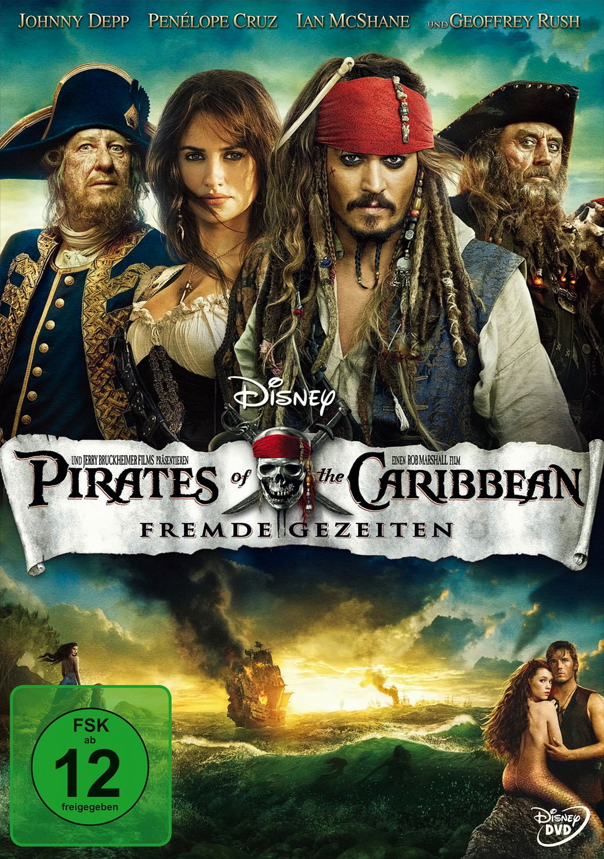 DVD: 4x Pirates of the Caribbean Fluch der Karibik Set Bundle (Gut) - Bild 6