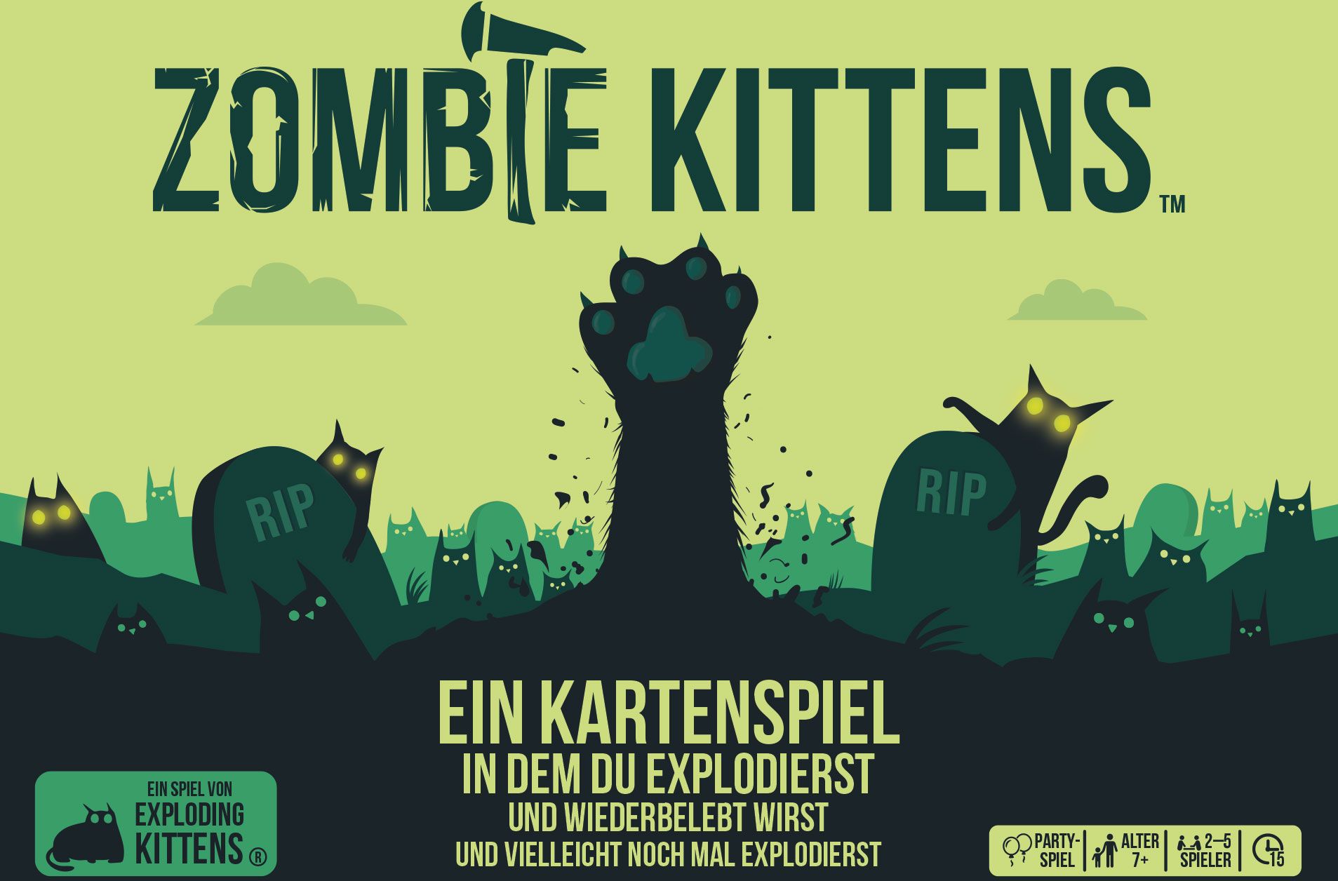 Exploding Kittens - Zombie Kittens