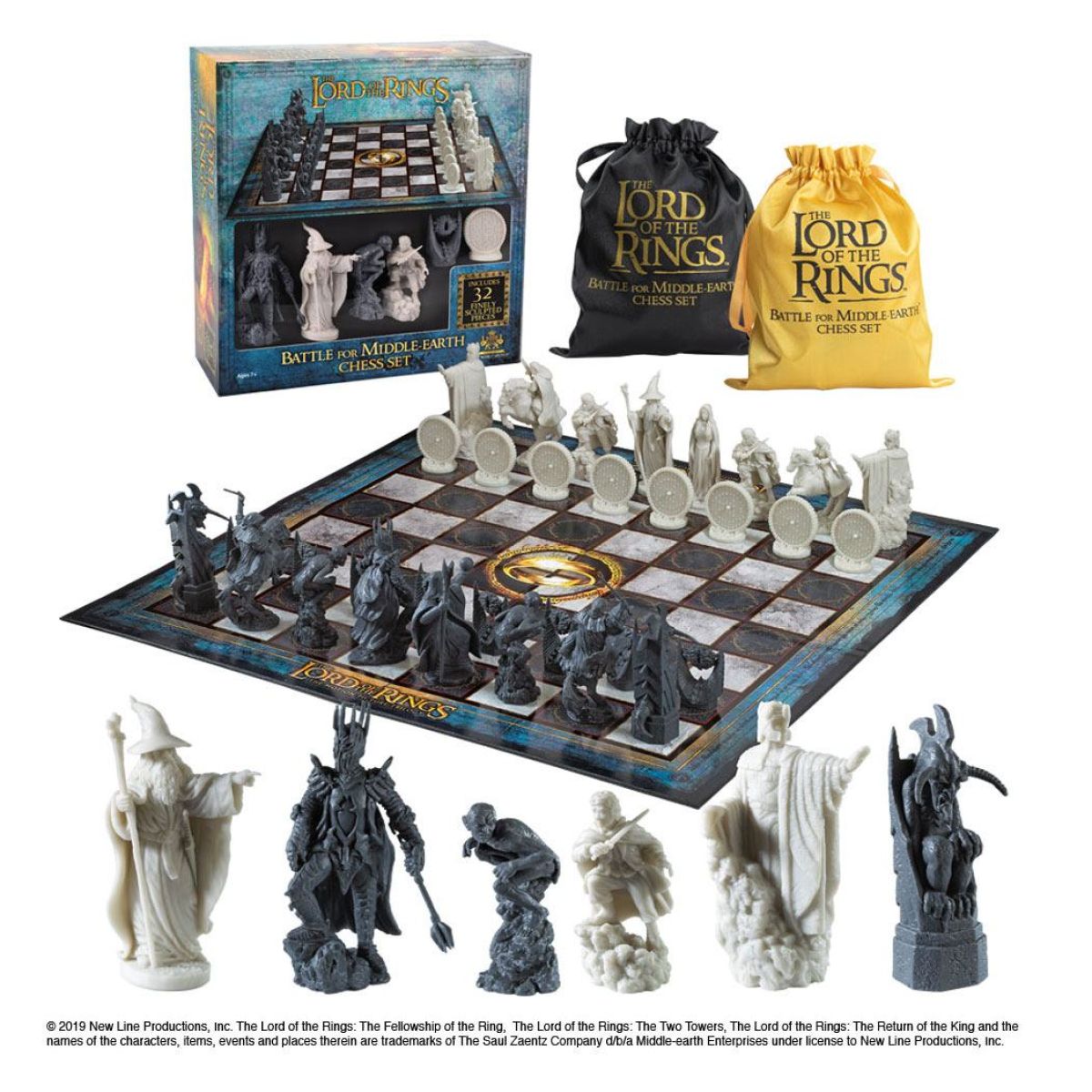 The Lord of The Rings Chess Set Battle for Middle Earth, Schach - Vollständig - Image 4