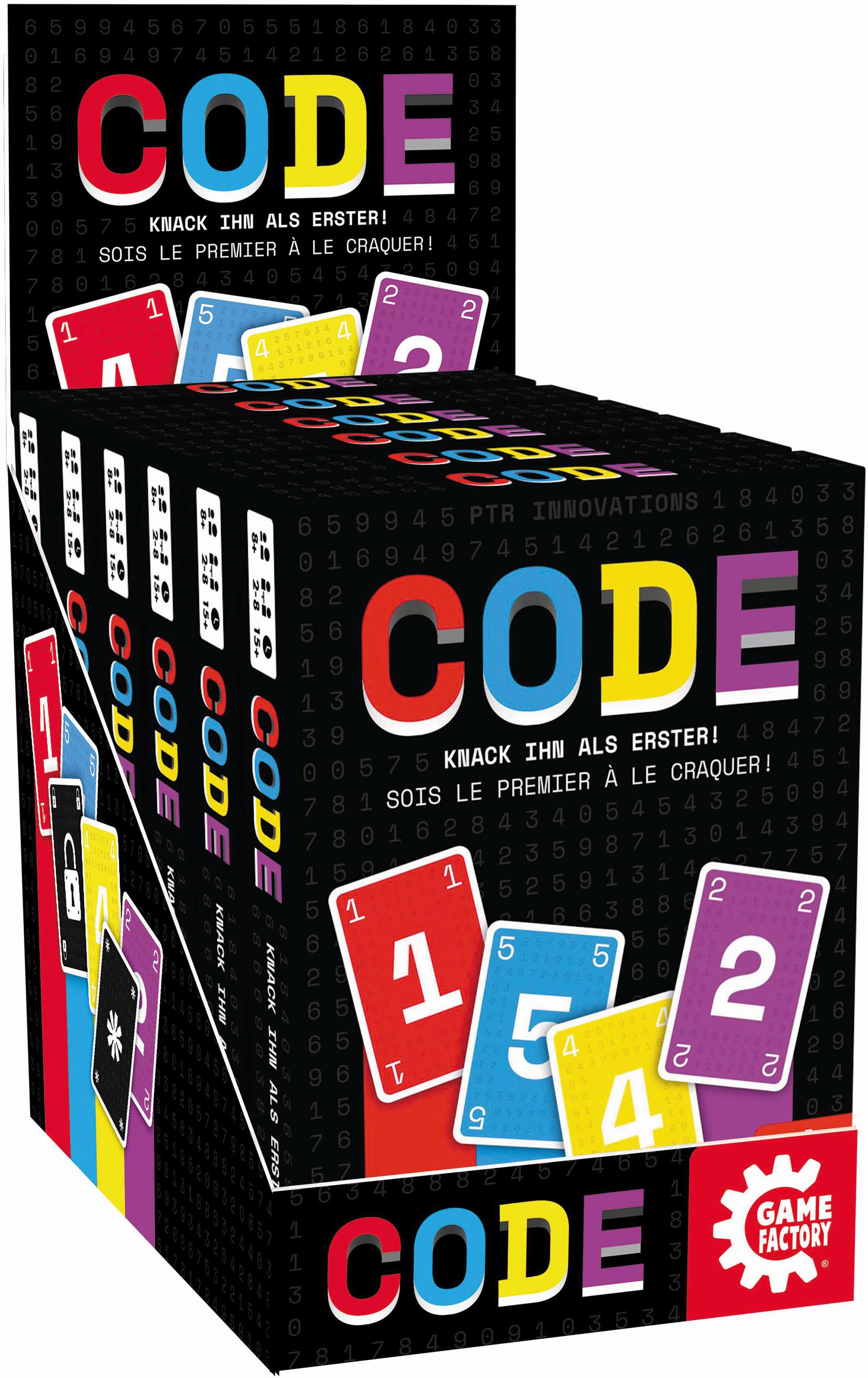 Game Factory 646301 Code, Kartenspiel für Erwachsene und Kinder ab 8 Jahren | für 2-8 Spieler - Bild 4