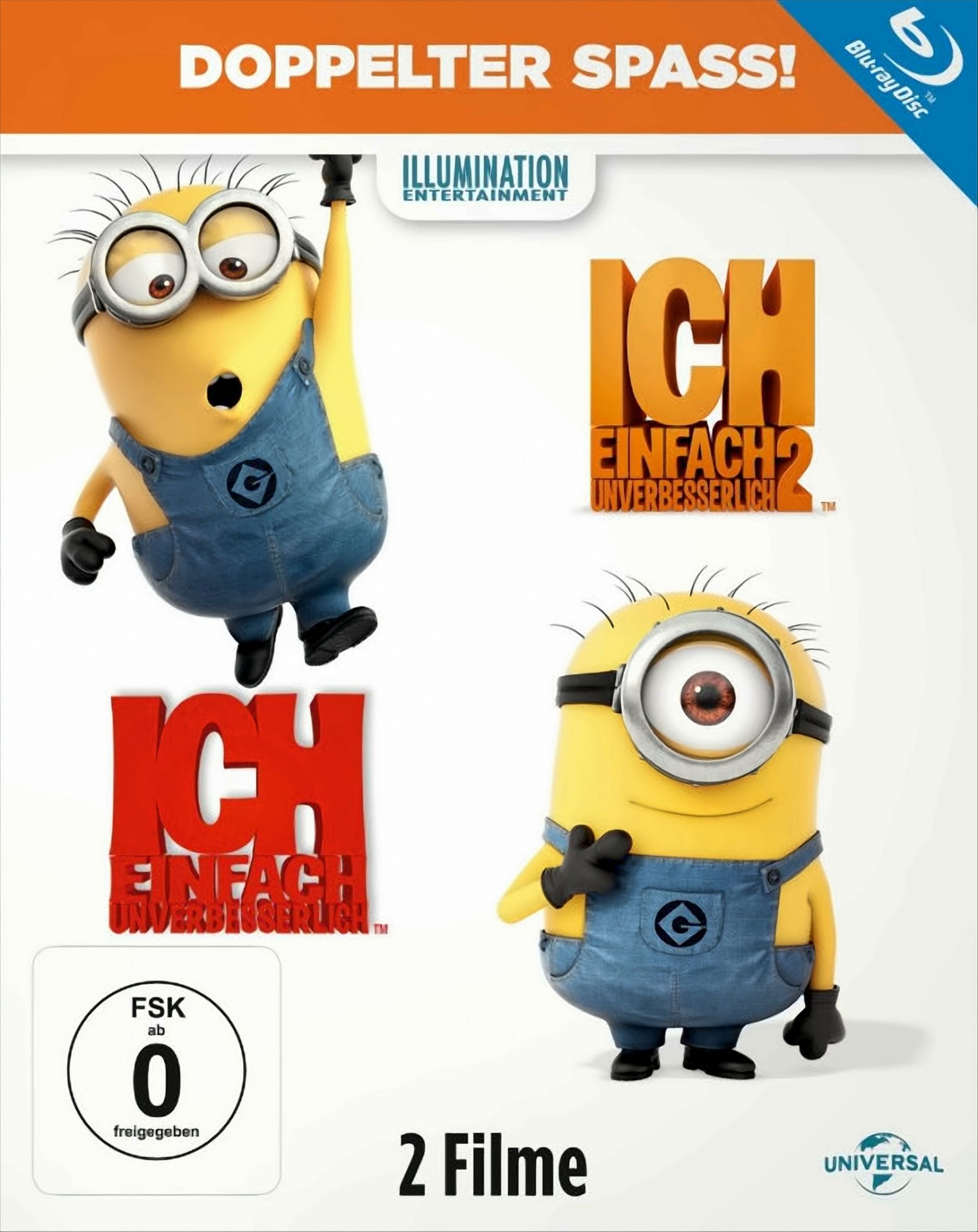 Ich: Einfach unverbesserlich 1&2 [Blu-ray] - Bild 3