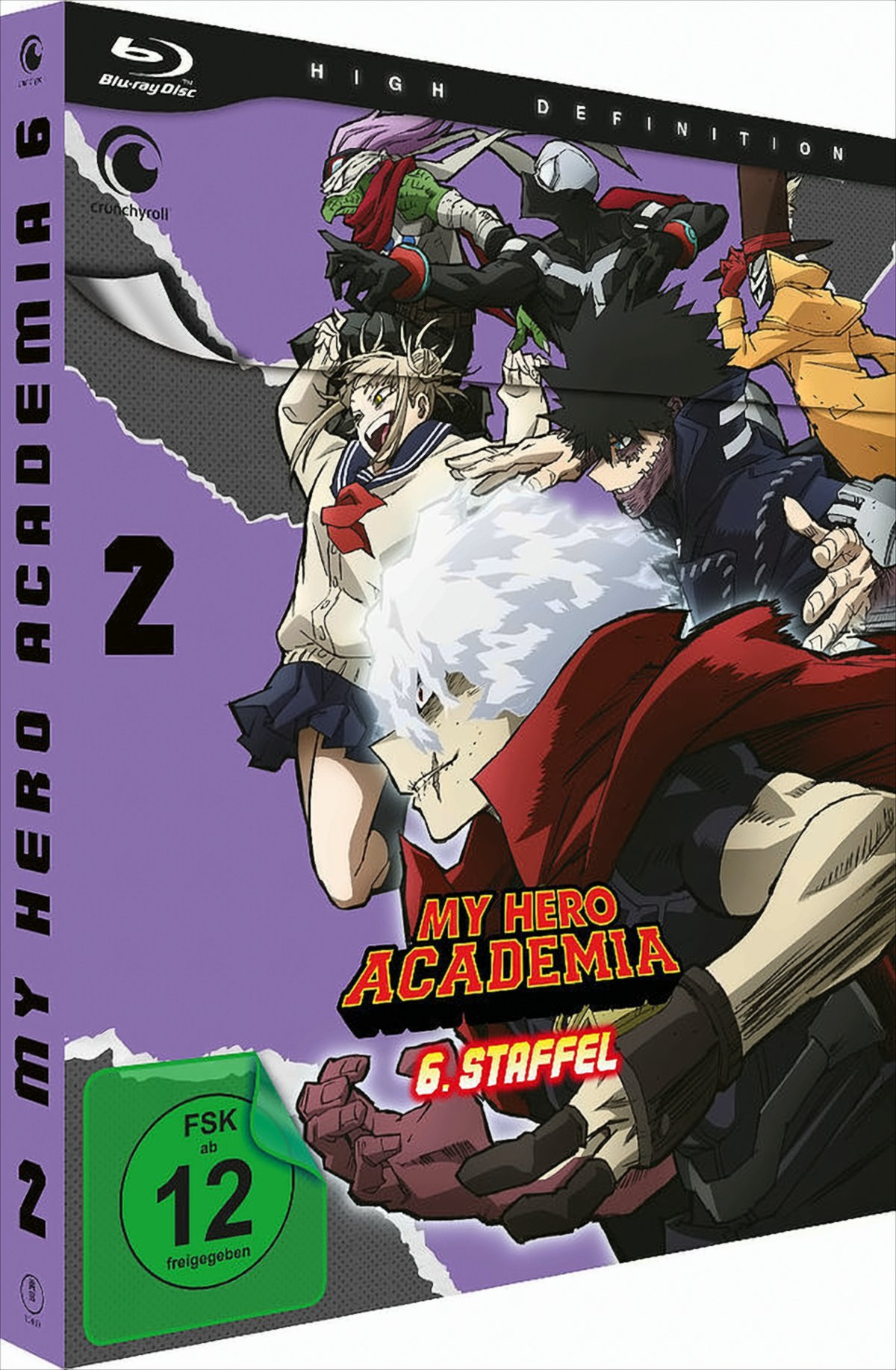 My Hero Academia.Staffel.6.2,1 Blu-ray | Kenji Nagasaki | Deutsch | Blu-ray Disc - Bild 6