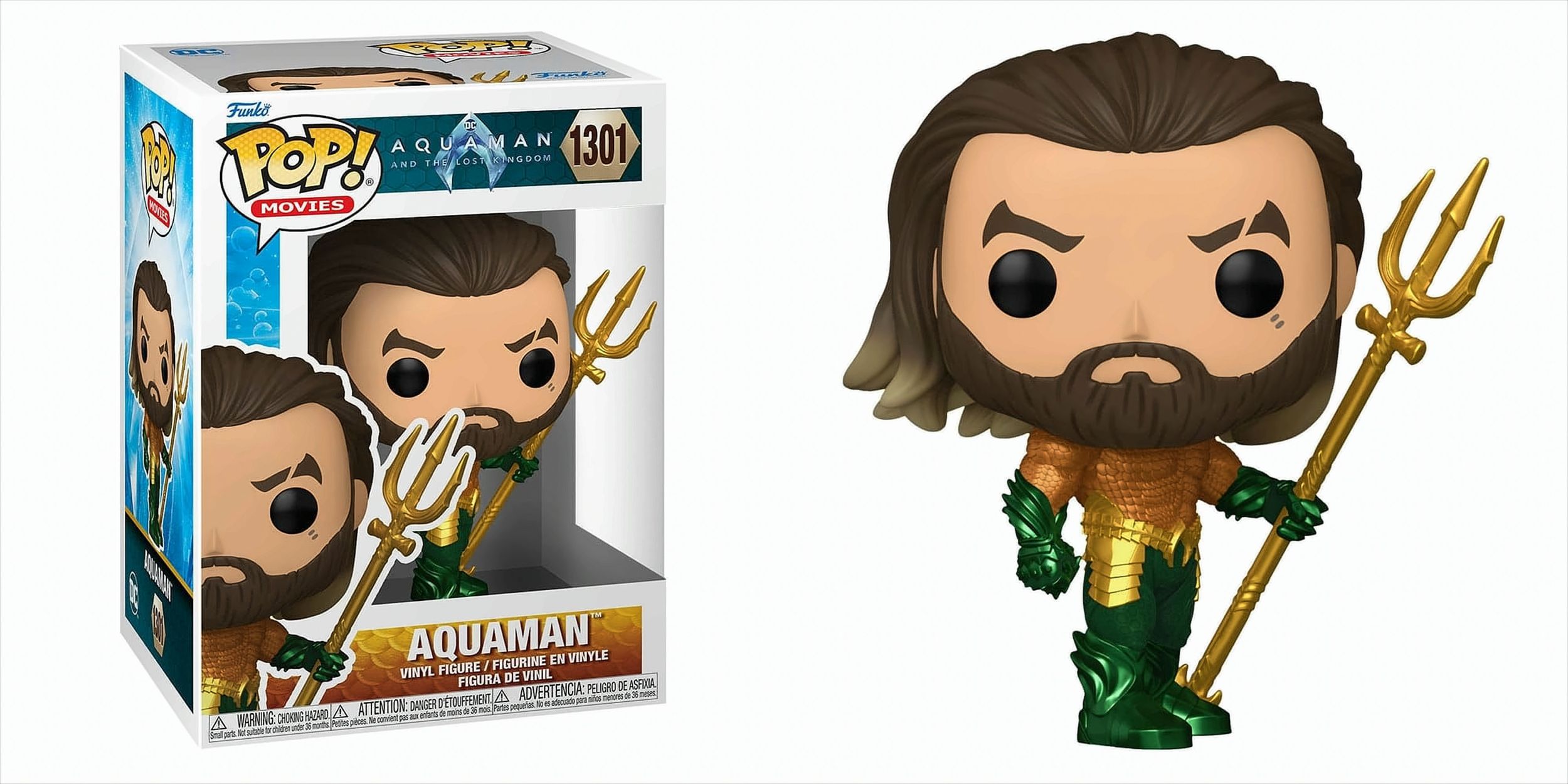 Funko POP - Aquaman - Aquaman with Hero Suit