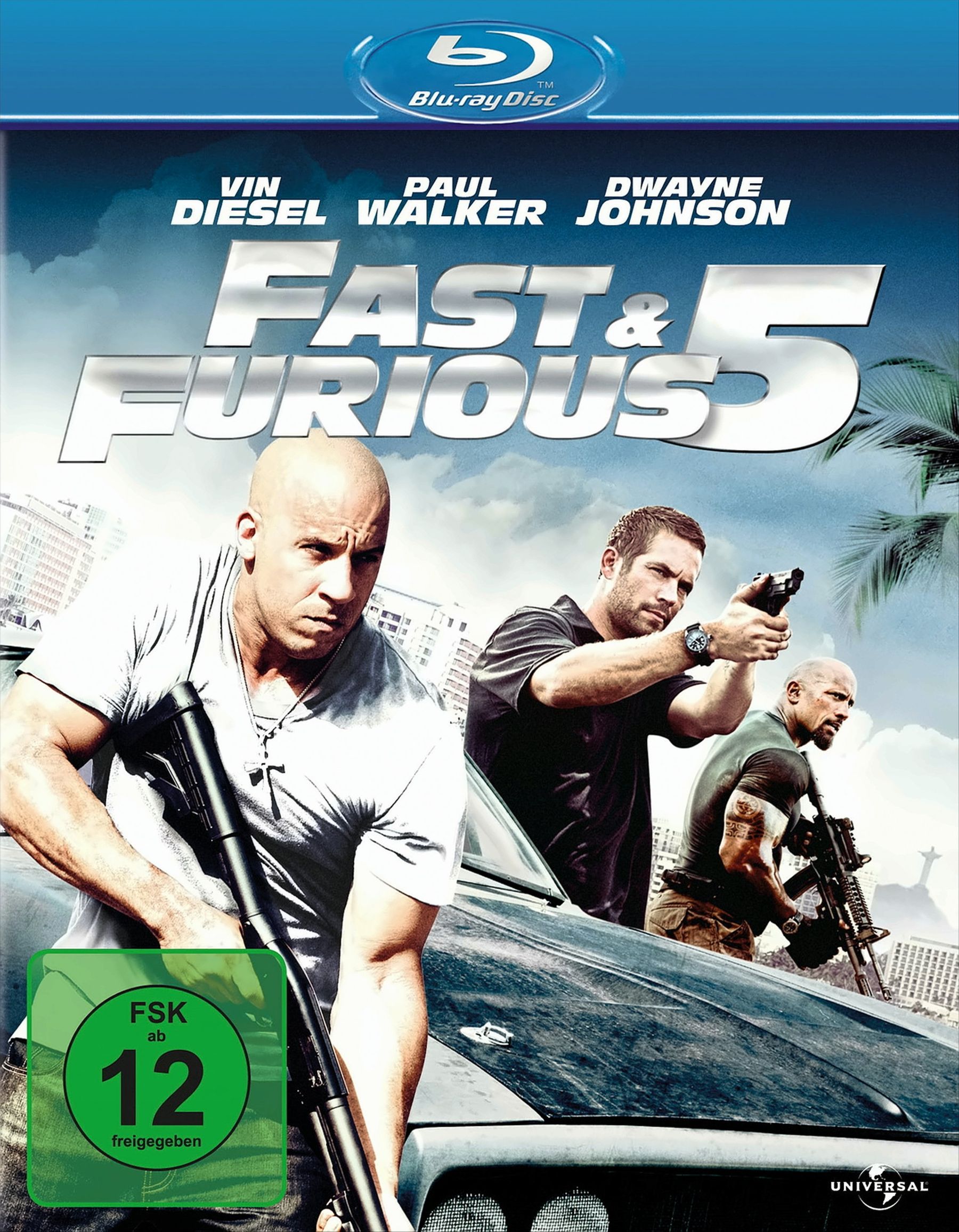 Fast and Furious 5 Vin Diesel Paul Walker Dwayne Johnson Bluray - Bild 7
