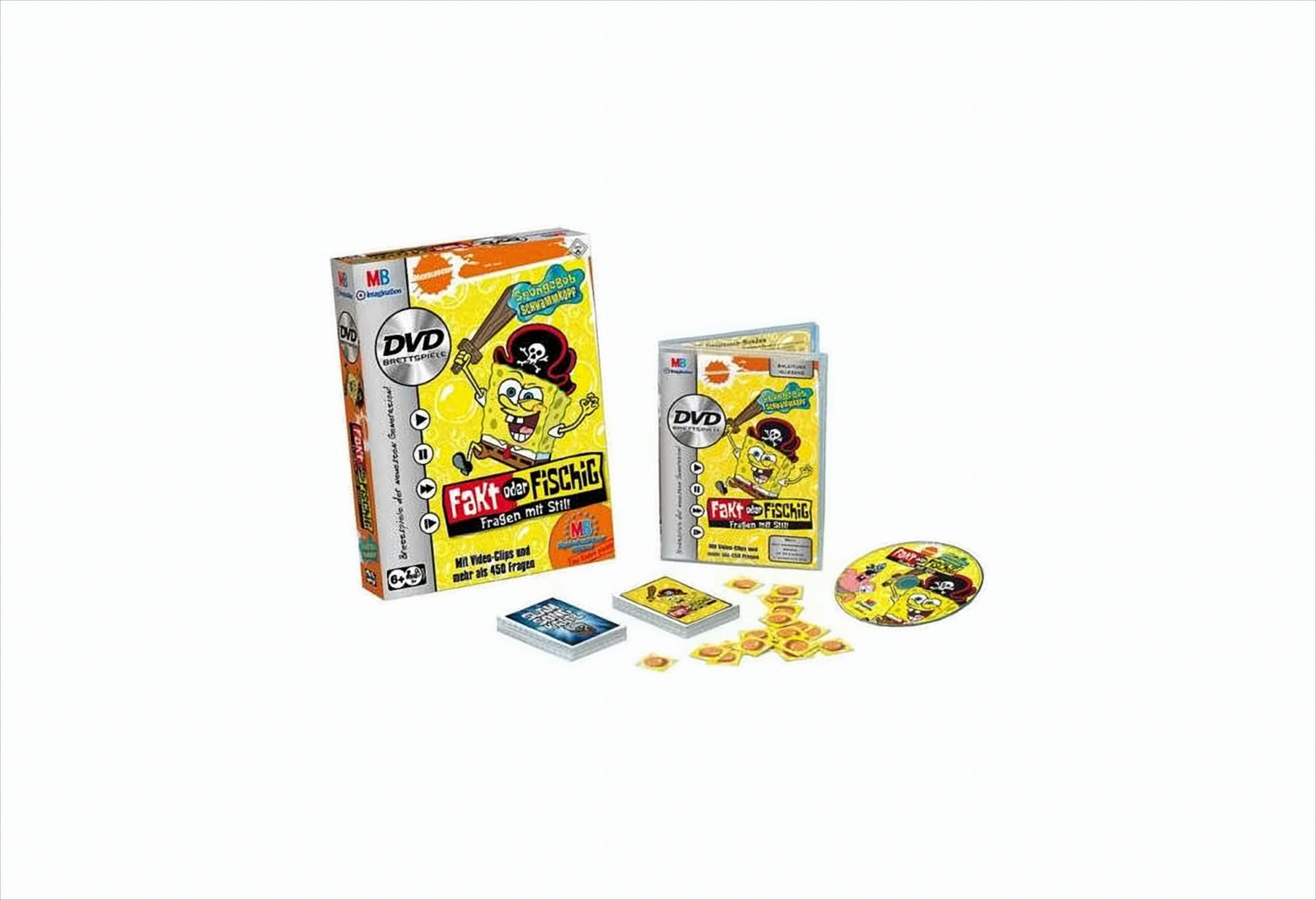 MB Imagination: 💦DVD Brettspiel Spongebob Schwammkopf💦 komplett - Bild 4