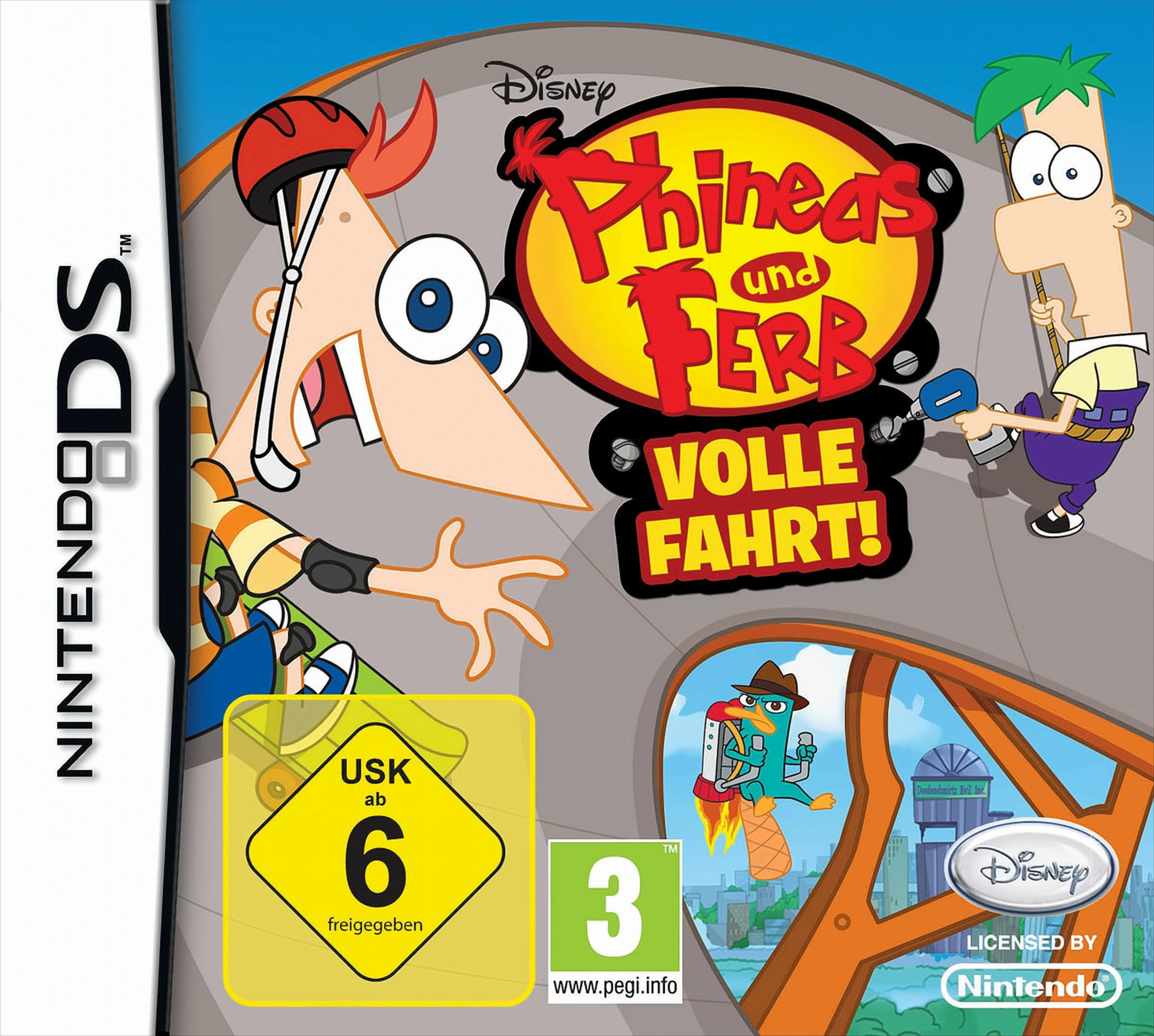 DS Phineas und Ferb Volle Fahrt! Nintendo DS mit Anleitung OVP - Bild 2