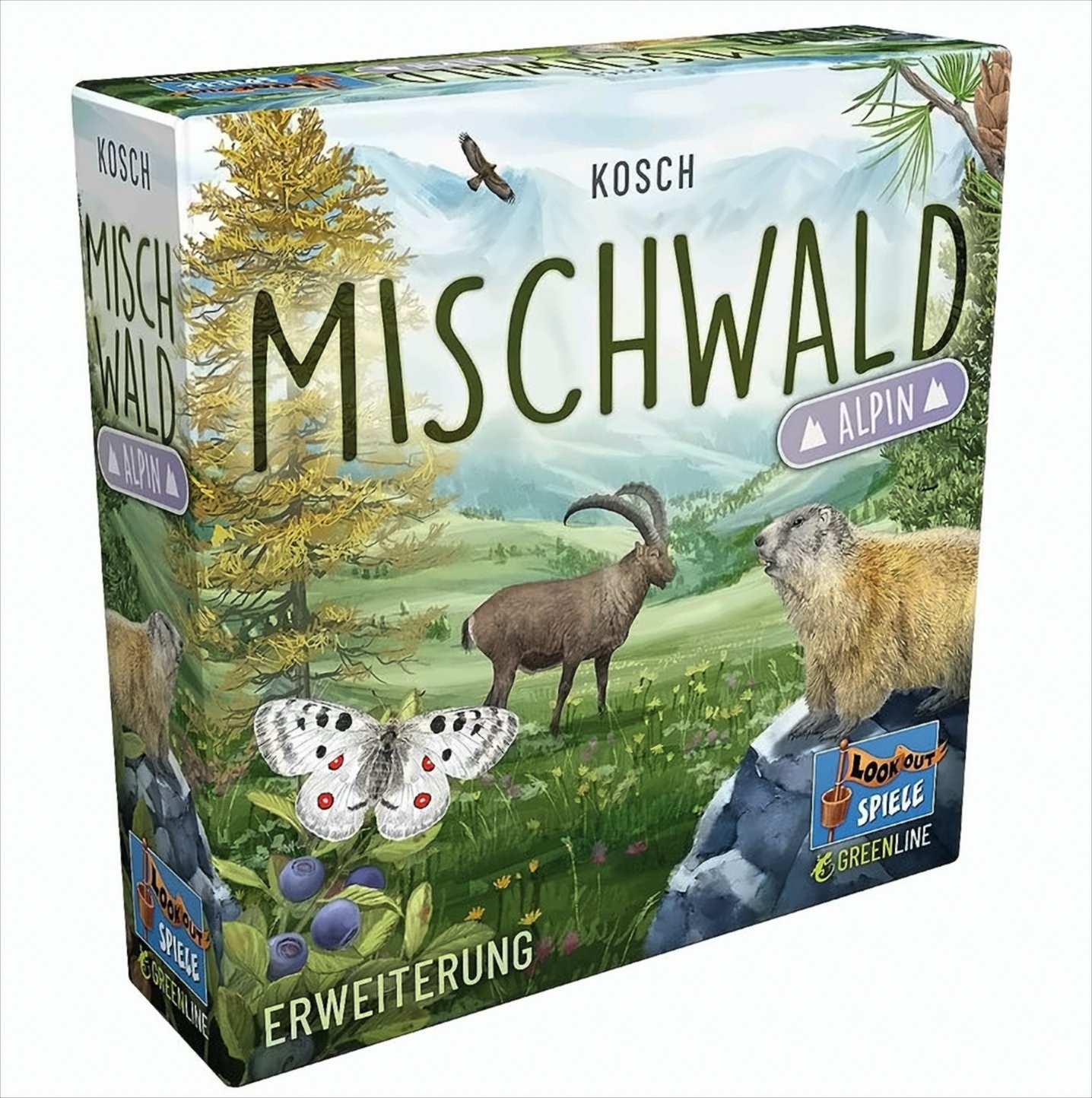 Lookout Spiele Asmodee Lood0064 Mischwald Alpin (Erweiterung) - Bild 15