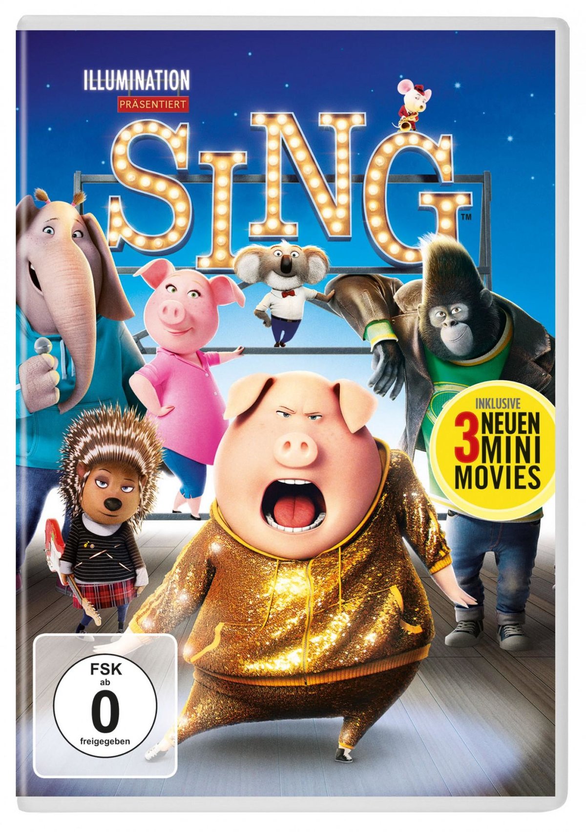 Sing - Der Kinofilm - DVD NEU Kinderfilm Animation - Bild 7