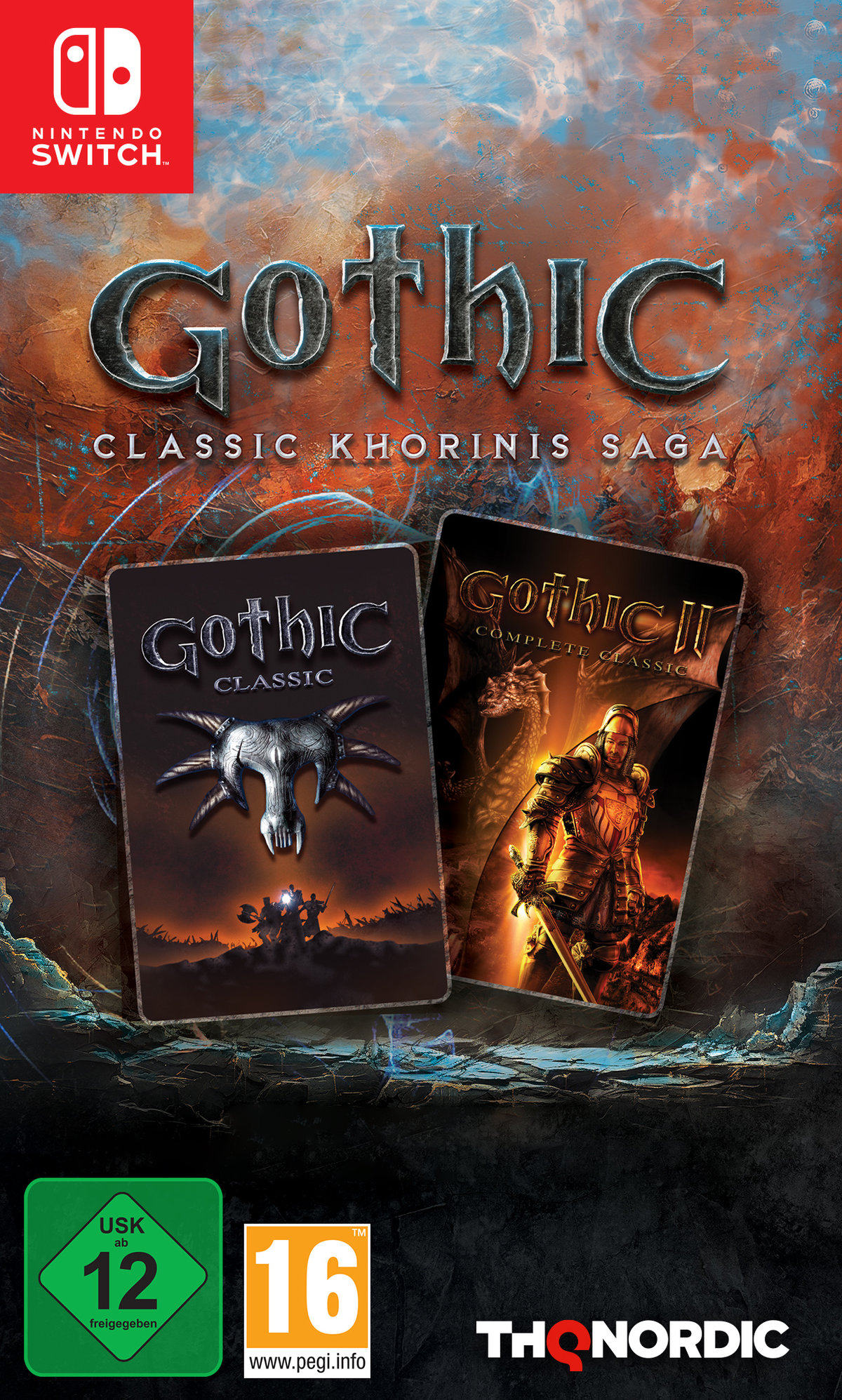 Gothic 1 und 2 Classic Khorinis Saga Nintendo Switch/Lite/OLED Rollenspiel OVP - Bild 4