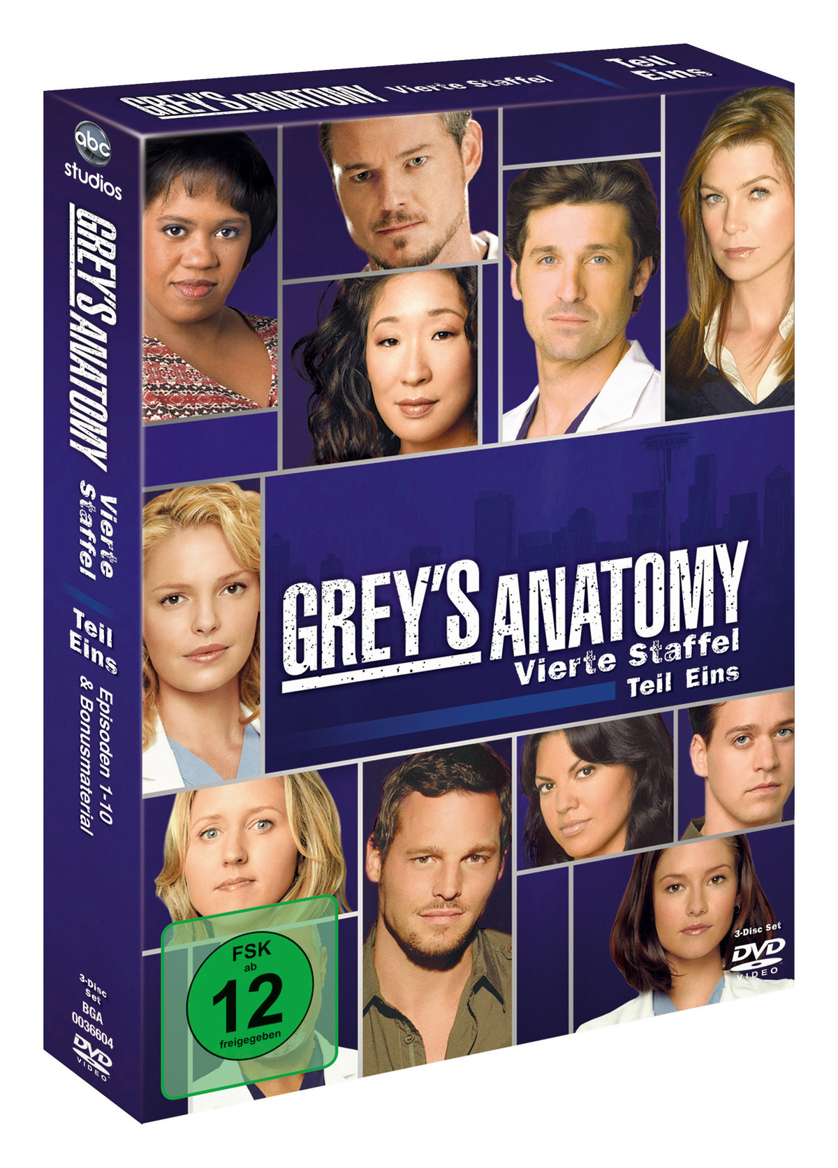 Grey's Anatomy - Die jungen Ärzte - Vierte Staffel, Teil 1 (3 DVDs) Ellen, Pompe - Bild 4