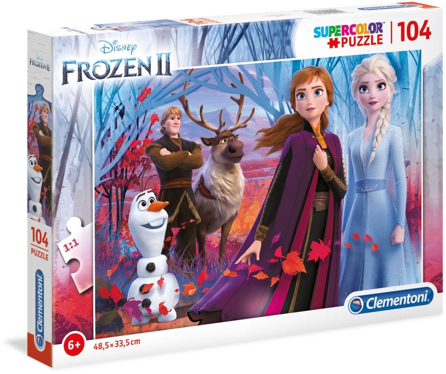 Supercolor Puzzle - Frozen 2, 104 Teile - Bild 3