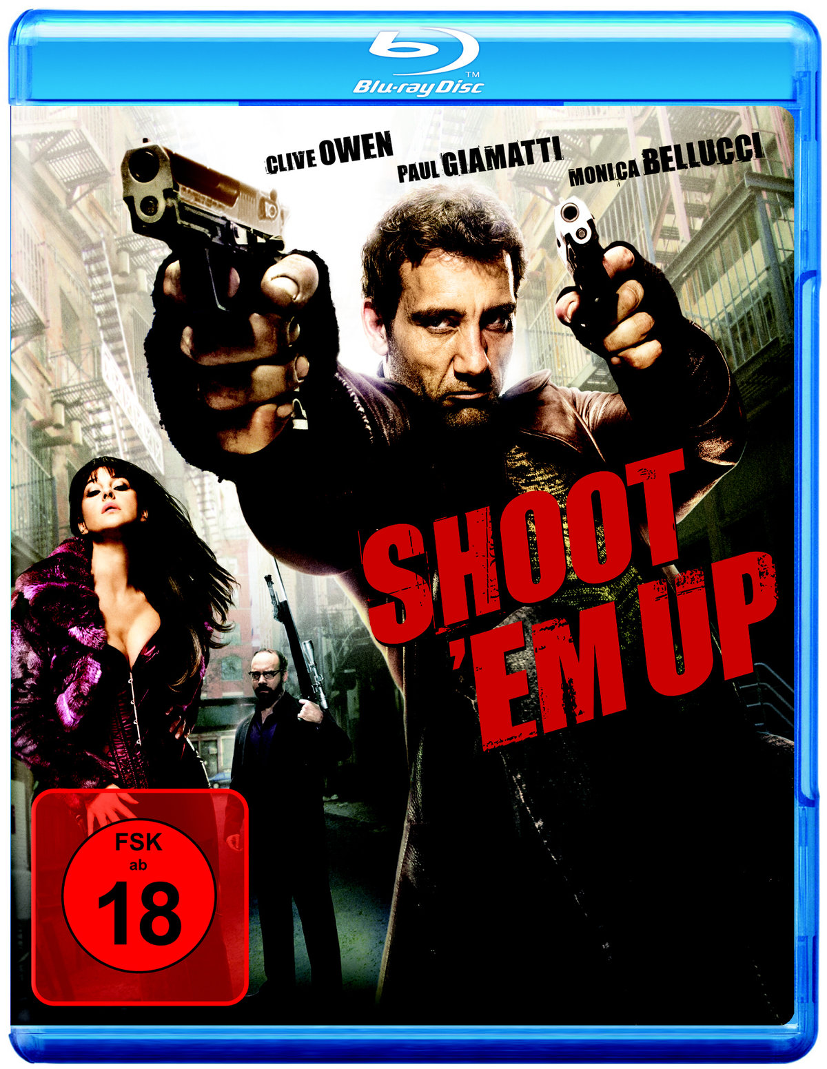 Shoot 'Em Up (2007) Uncut [Blu-ray/FSK 18/NEU/OVP] Clive Owen, Monica Bellucci, - Bild 3