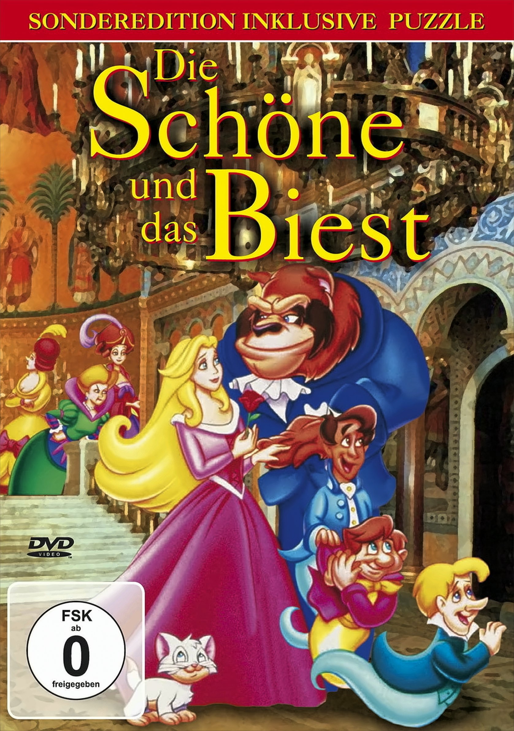 Die Schöne und das Biest DVD Sonderedition inkl. Puzzle Neu & OVP - Bild 3