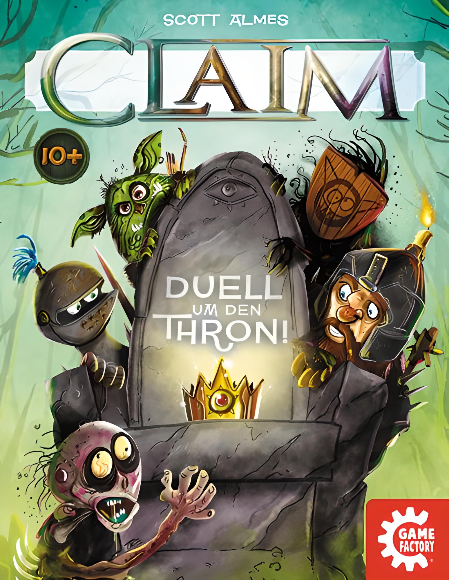 Claim, Das Duell um den Thron, Kartenspiel, Stichspiel, für 2 Spieler