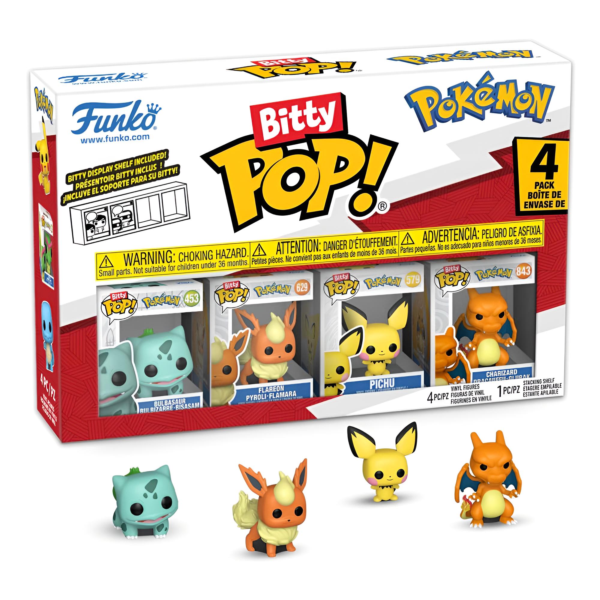 Funko Unisex Bunt Figurine Bitty Pokemon Bulbasaur (X4) - Image 4