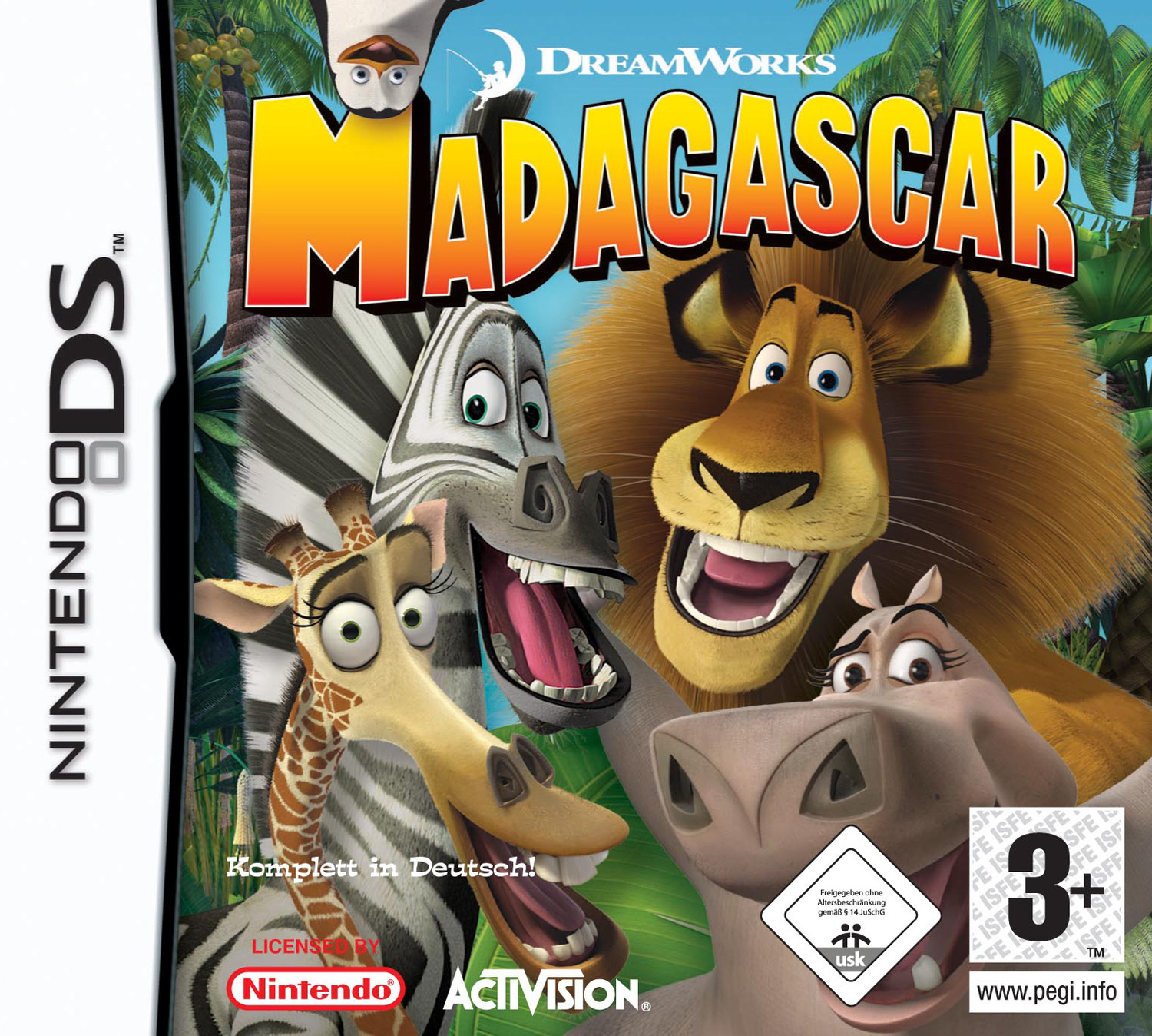 Madagascar Nintendo DS (Box Manual Modul) CIB working - Bild 3