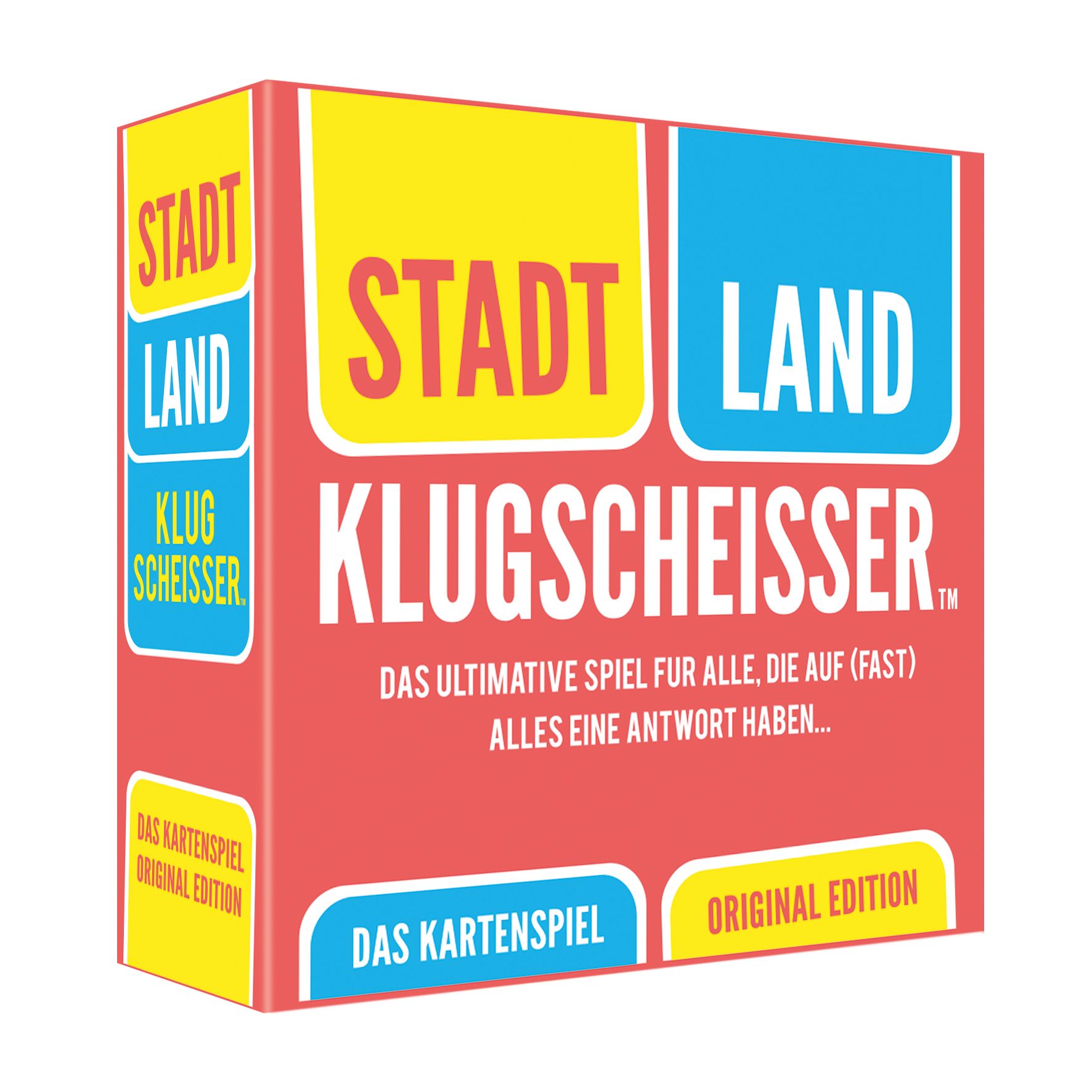 Stadt Land Klugscheisser Kartenspiel