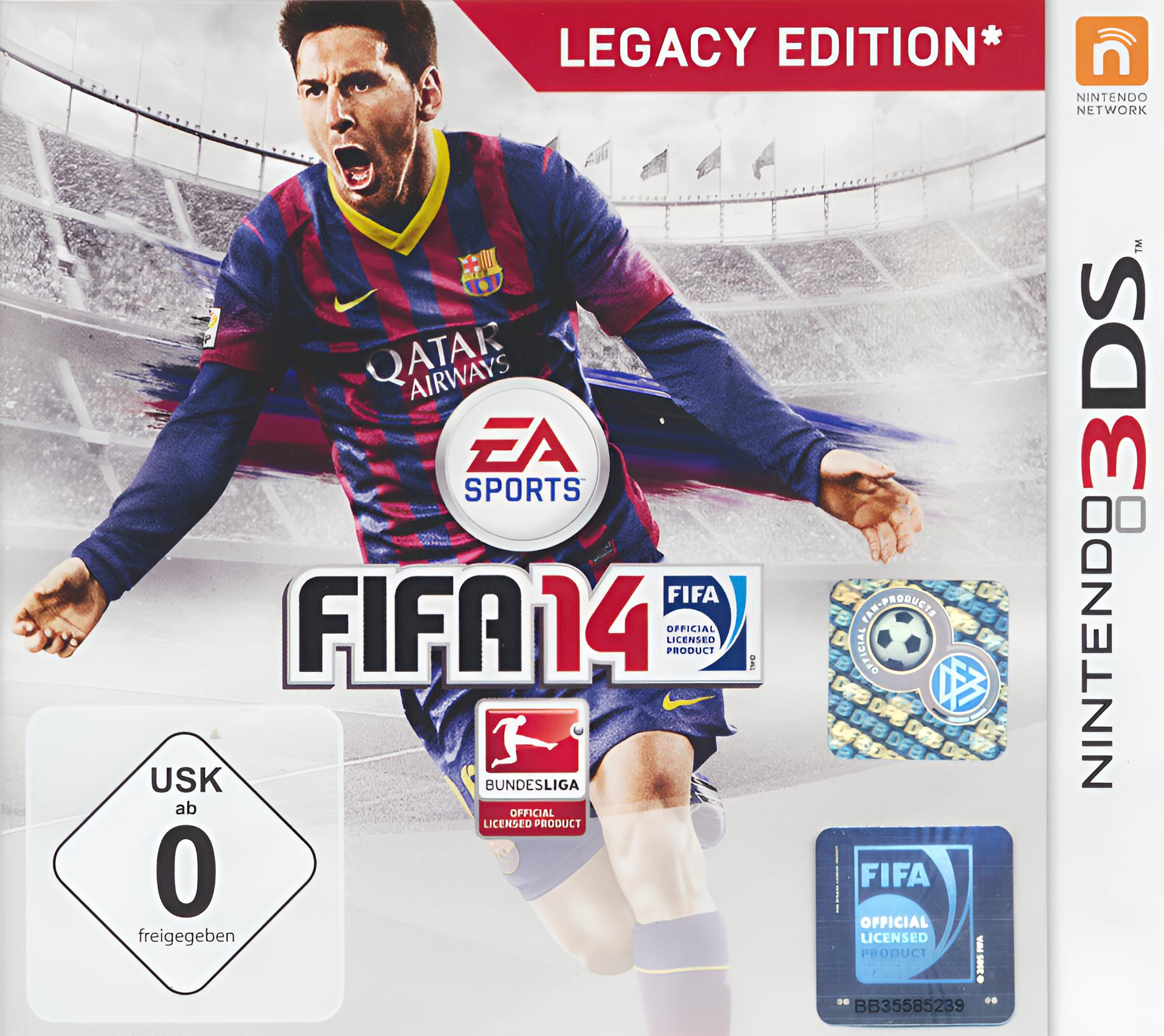 FIFA 14 Legacy Edition Nintendo 3DS Spiel EA Sports Fussball Sportspiel PAL Top - Bild 3