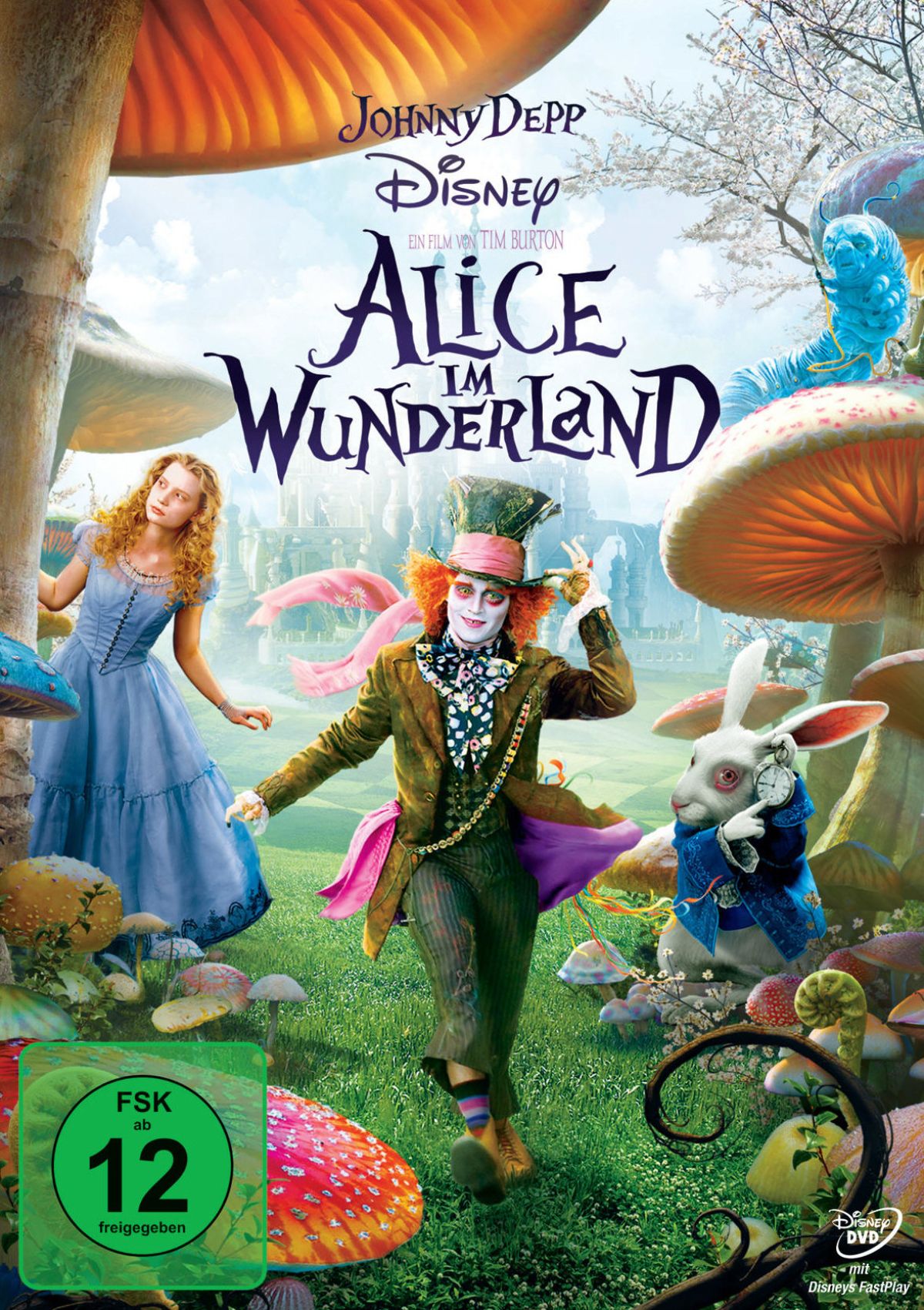 Alice im Wunderland | Tim Burton | Deutsch | DVD | 1x DVD-9 | 2010 - Bild 8