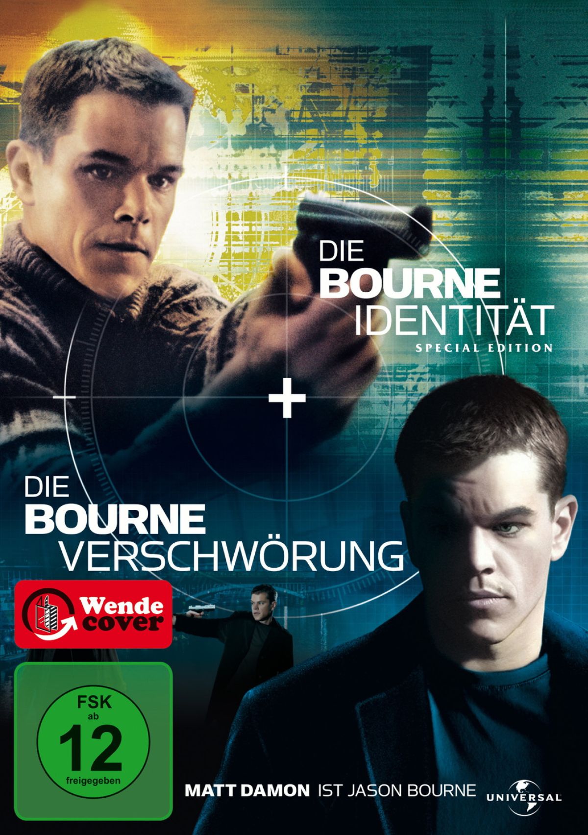Die Bourne Identität & Die Bourne Verschwörung DVD Paul Greengrass Damon OVP - Bild 3