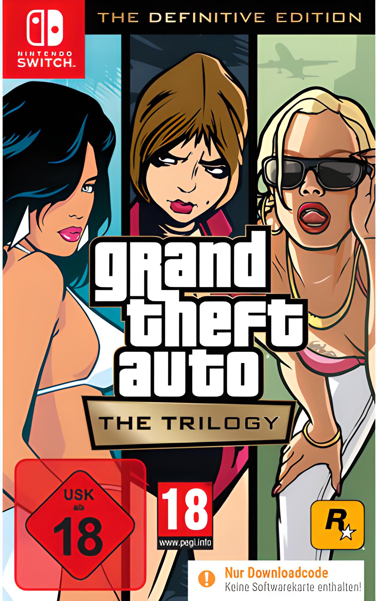 Grand Theft Auto: The Trilogy – The Definitive Edition (Code in the Box) [Nintendo Switch] - Bild 2