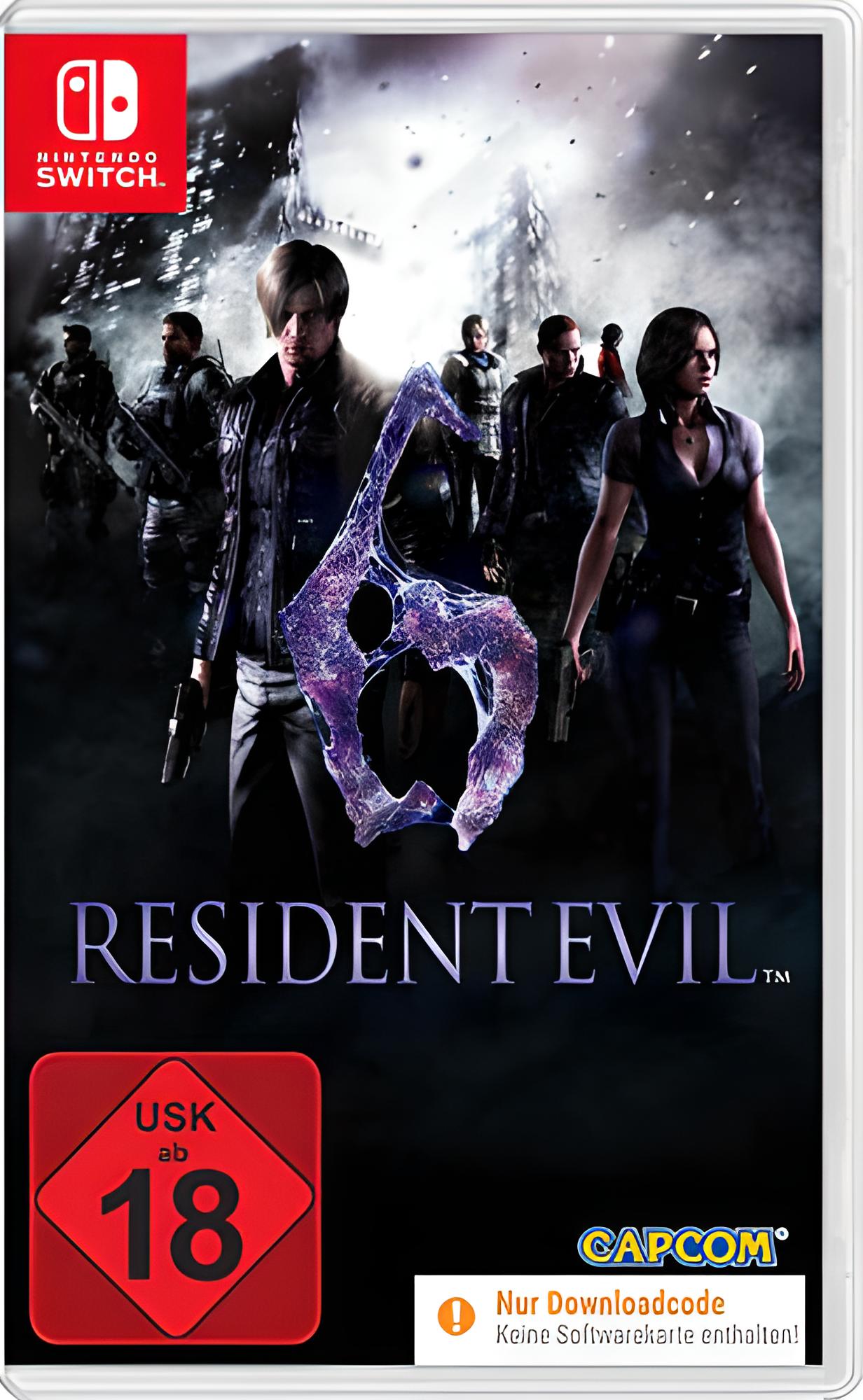 Resident Evil 6 SWITCH ( Code In A Box ) NEUWARE - Bild 3