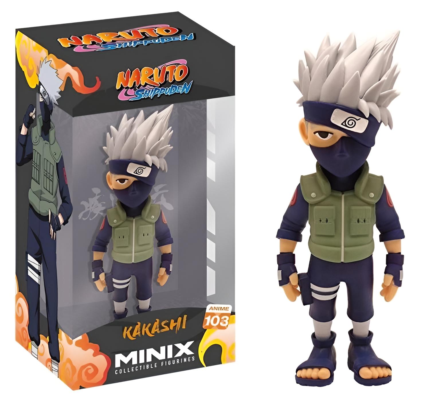 Banpresto Unisex Blau Figurine Naruto Shippuden Kakashi Minix - Image 4
