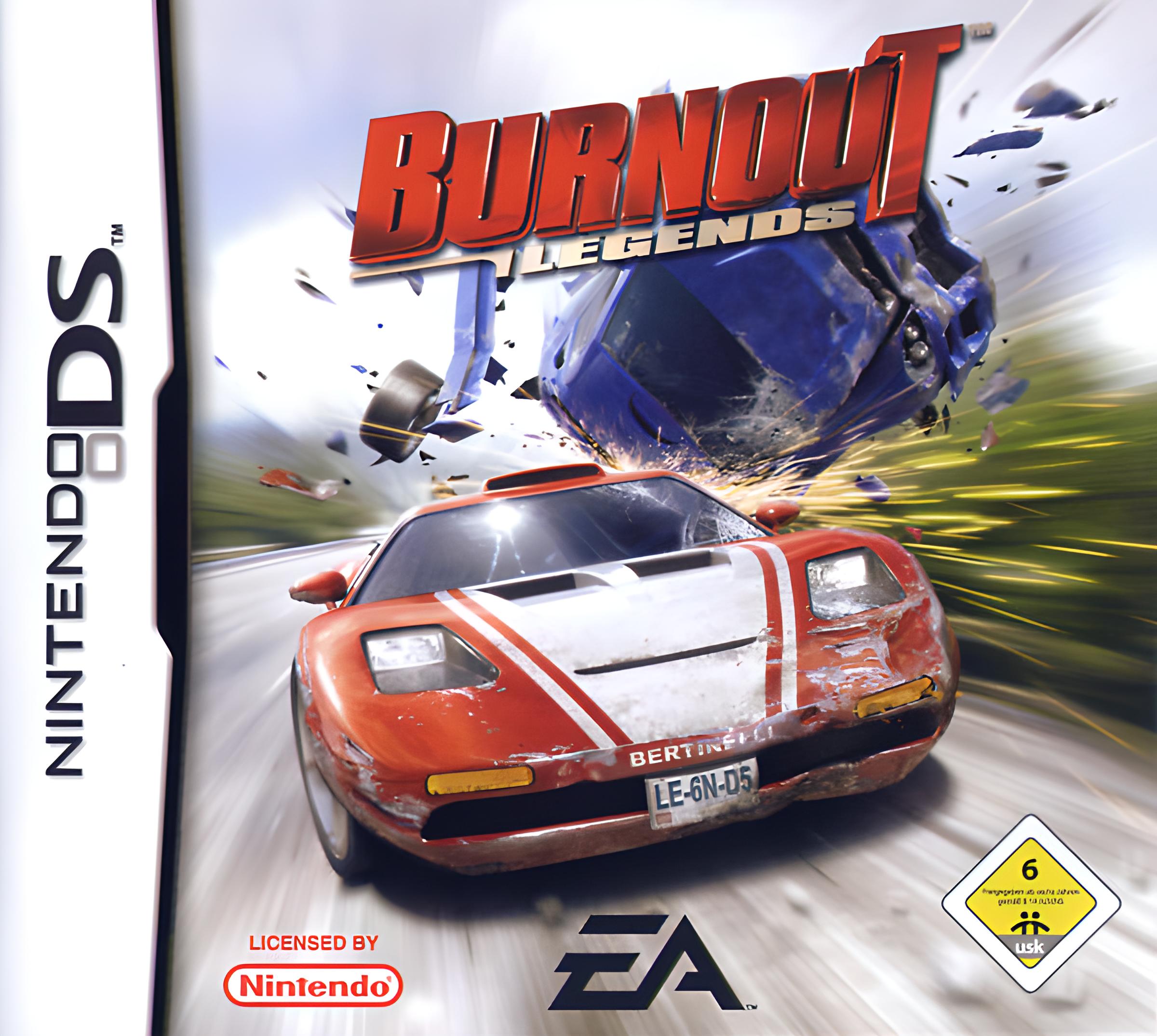 Burnout Legends - Nintendo DS - PAL Deutsch - OVP - Anleitung - Bild 4