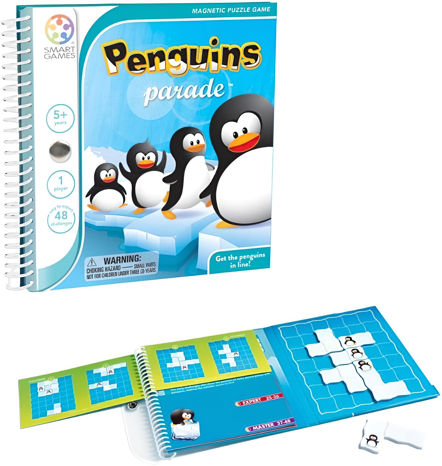 Smart Games Mehrfarbig Penguins Parade (Deutsch, Englisch, Französisch, Italienisch, 1 Spieler) - Bild 3