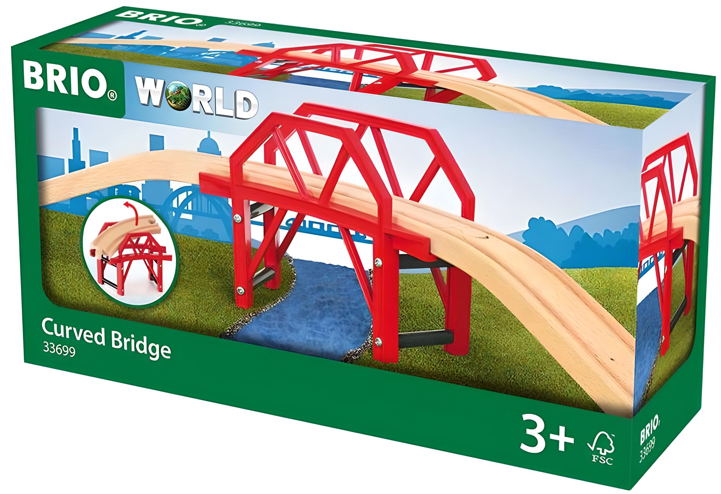 BRIO World - Bahnbrücke mit Auffahrten | BRIO® | Deutsch | Spiel | In Schachtel - Image 6