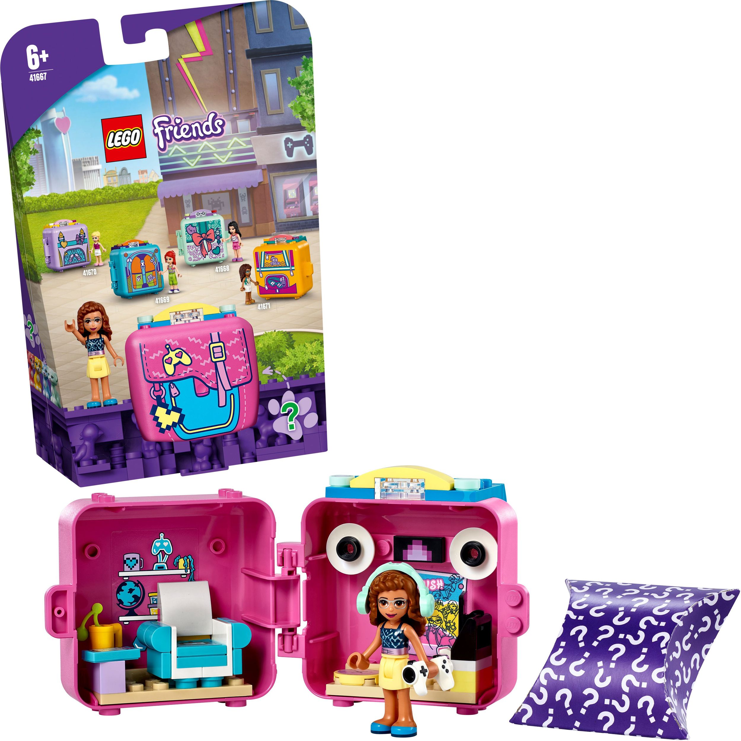 Lego Friends 41667 - Olivias Spiele-Würfel