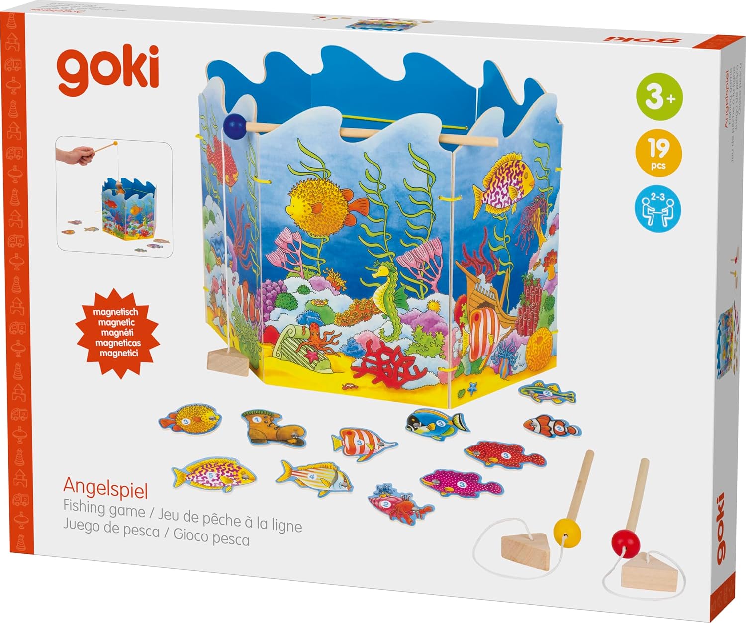 Goki Angelspiel Holz, 19- Teilig - Image 10