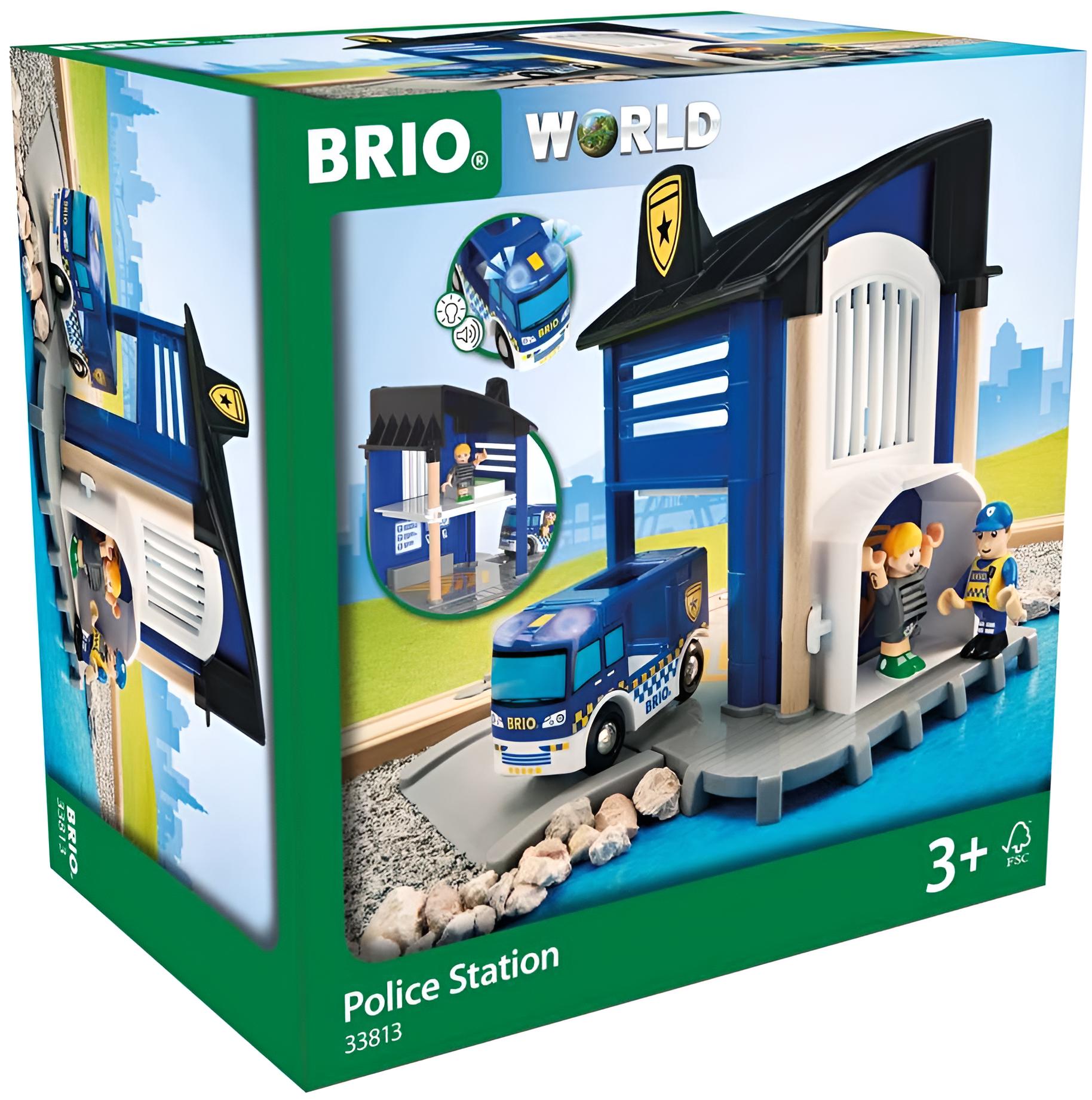 Brio Licht 63381300 Polizeistation M. Einsatzfahrzeug - Bild 13