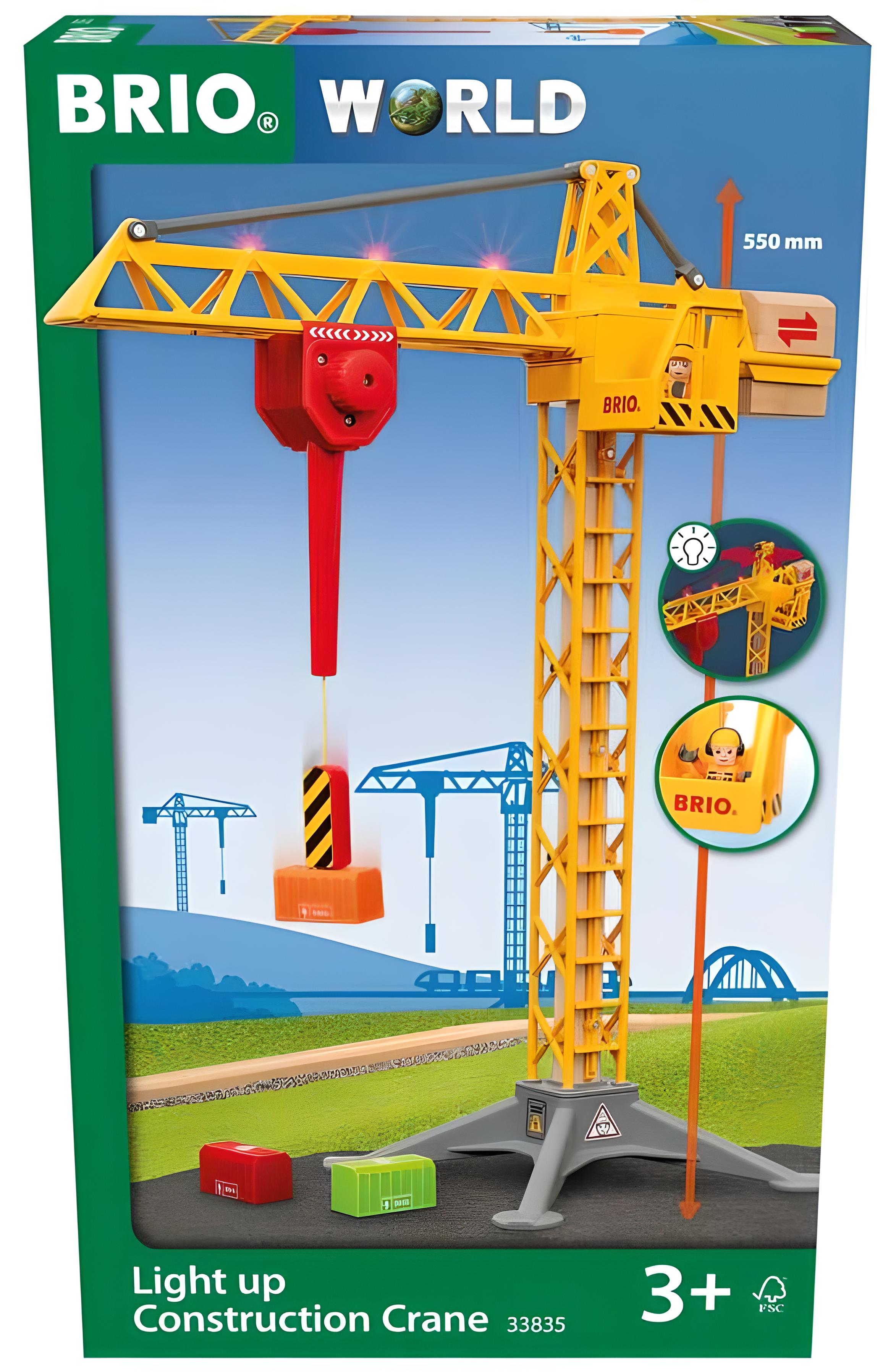 Brio Brio® World - Großer Baukran Mit Licht - Image 12