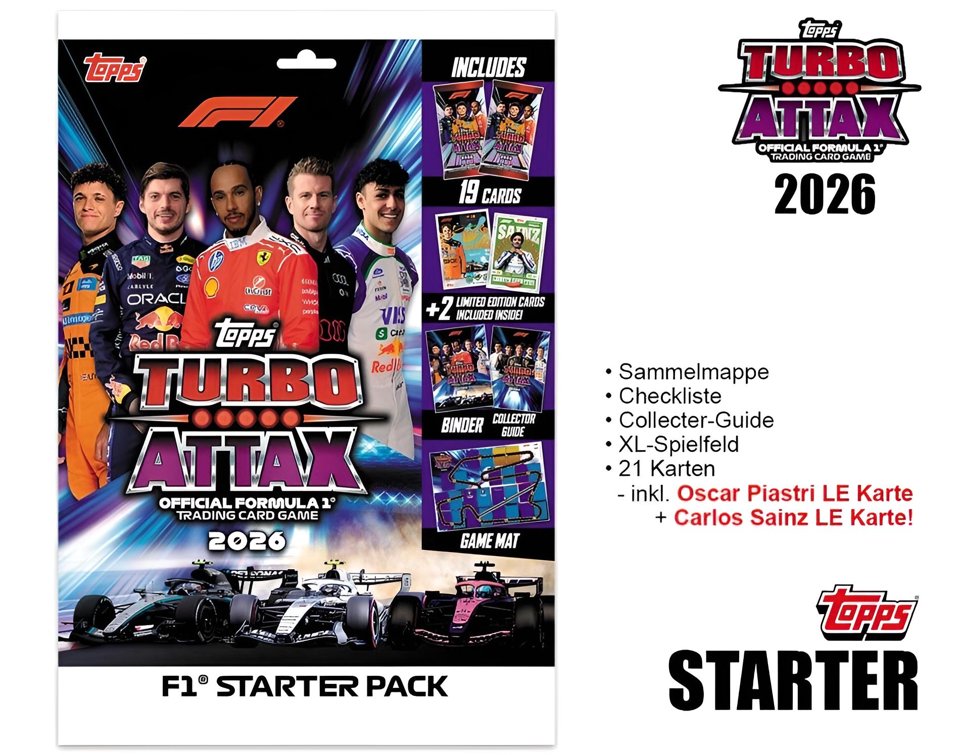 Topps Turbo Attax Formula 1 2026 - Display Box (24 Booster Packs) F1 Formel 1 - Image 5