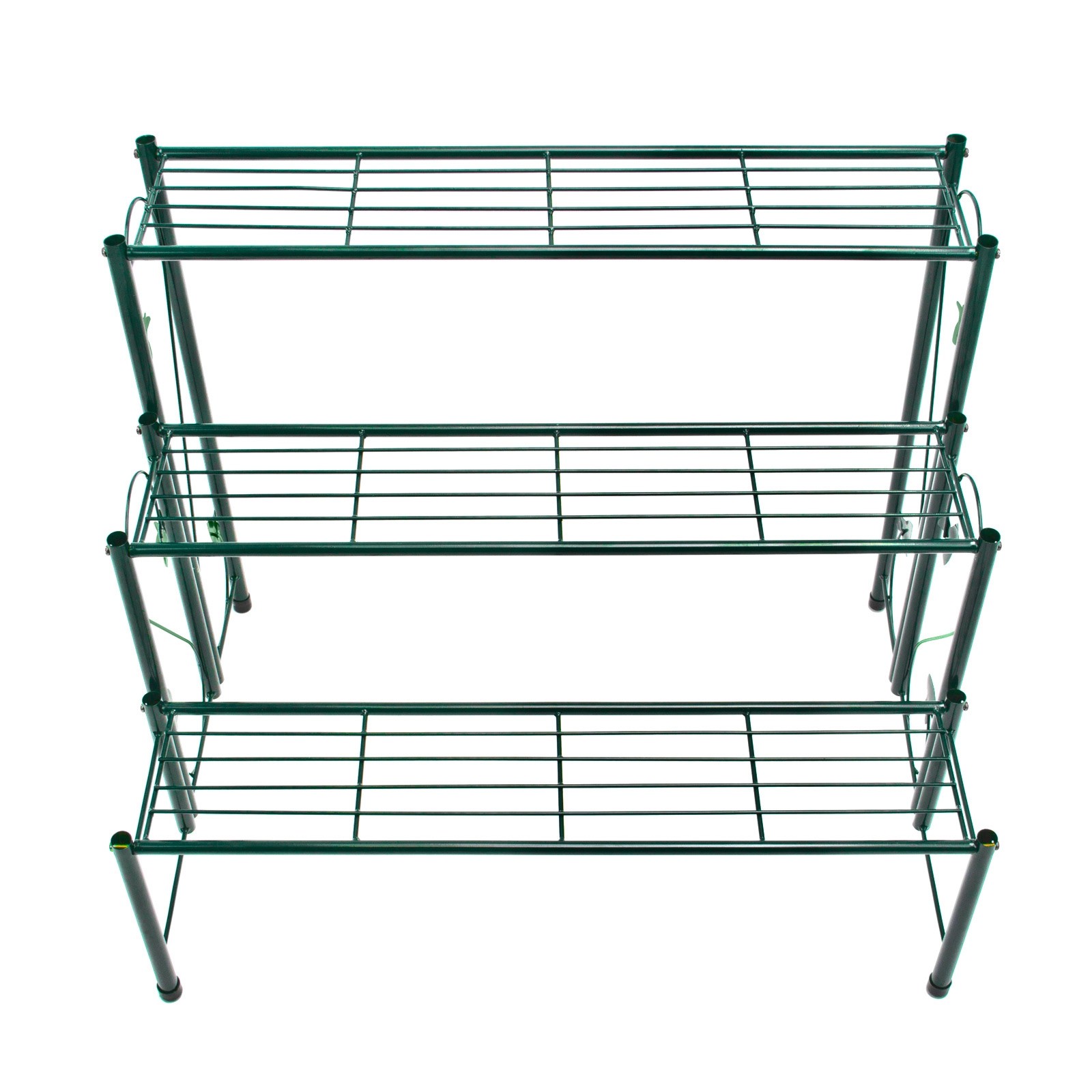 Blumentreppe Verona 3 Stufen 78x55x65 cm - Pflanzentreppe, Pflanzentreppe, Ablagen - robust, dekorativ, langlebig - Garten, Terrasse, Pflanzen