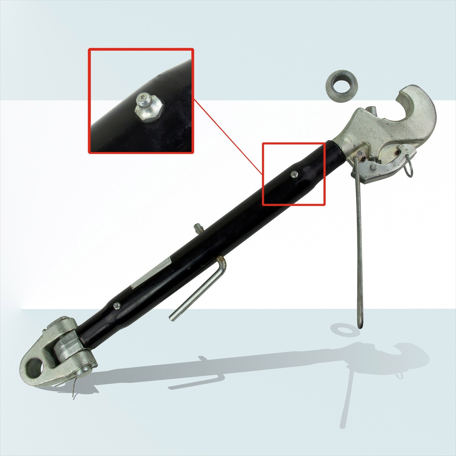 Oberlenker HYD. Oberlenker mit Fanghaken und Kugelgelenk