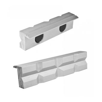 Fervi Schraubstock-Schutzbacken Aluminium magnetisch 125mm (0520/125S