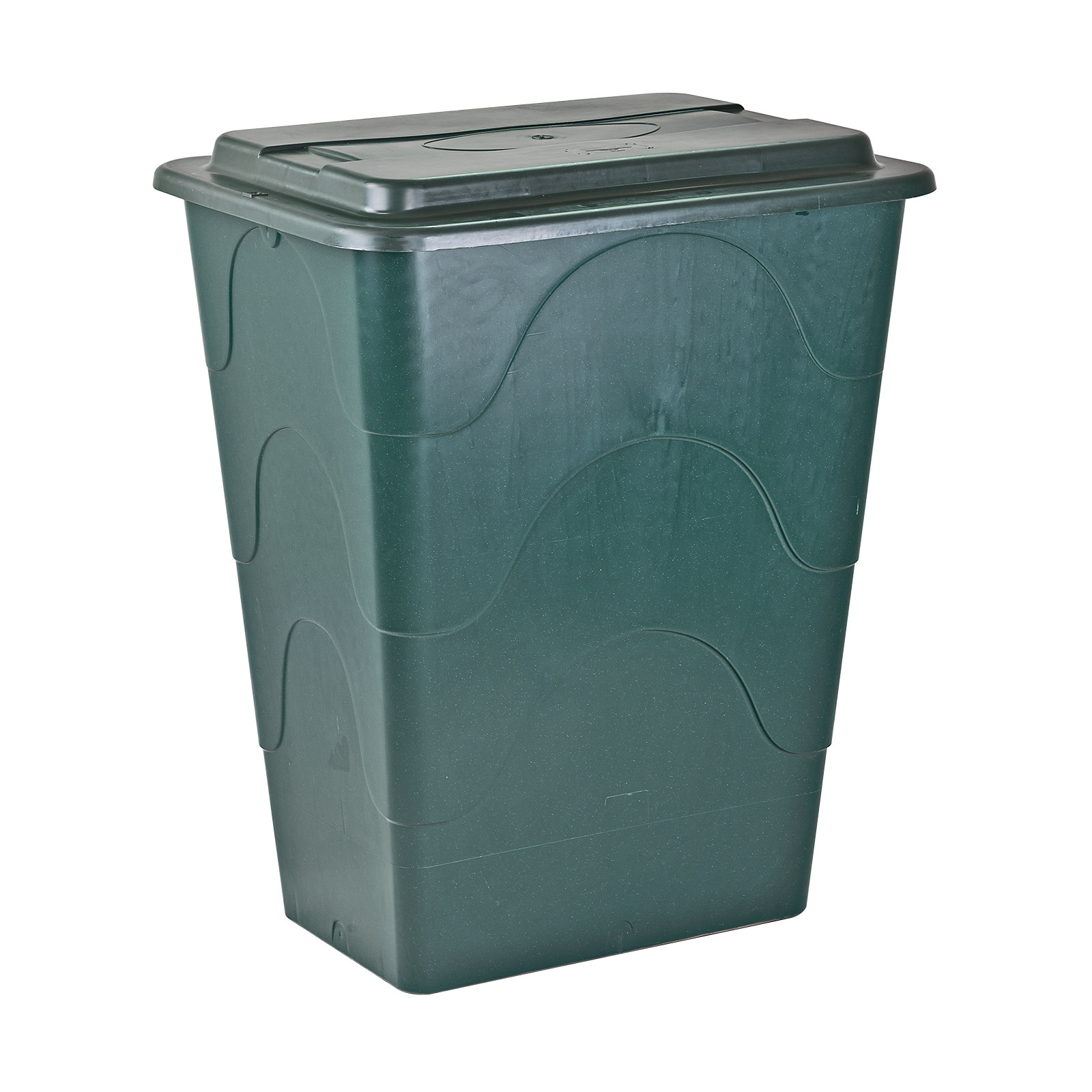 300 Liter Regentonne Regenspeicher aus Kunststoff Regenfass Tonne Fass Garten grün 300l PVC