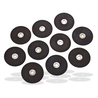 Produktbild von 3-teiliges Hartmetall-Schleifscheiben-Set – Ø75 Mm, Innenloch 10 Mm, Für Metall, Keramik, Holz & Marmor